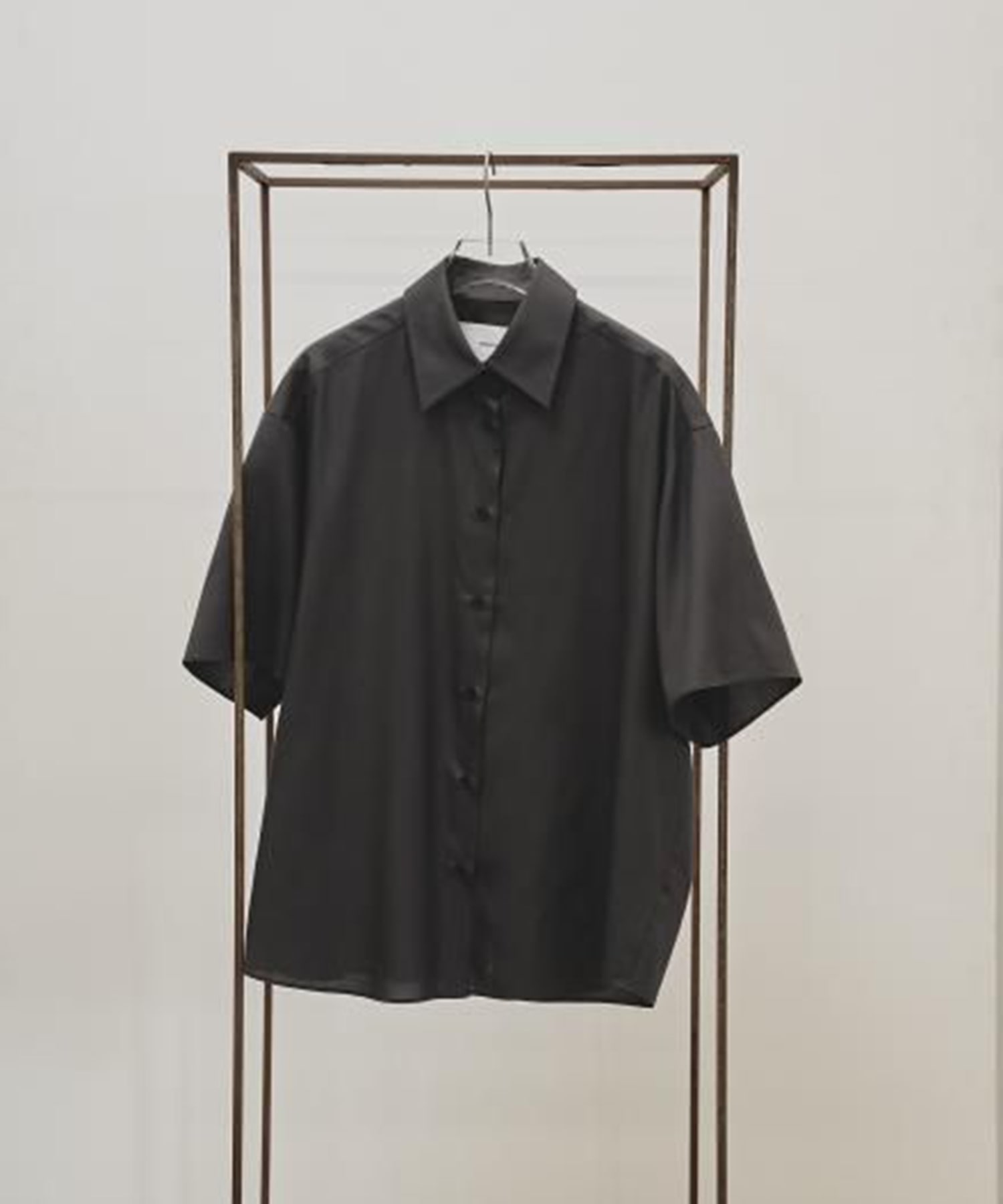 Silk100％　Harfsleeve Shirts TODAYFUL