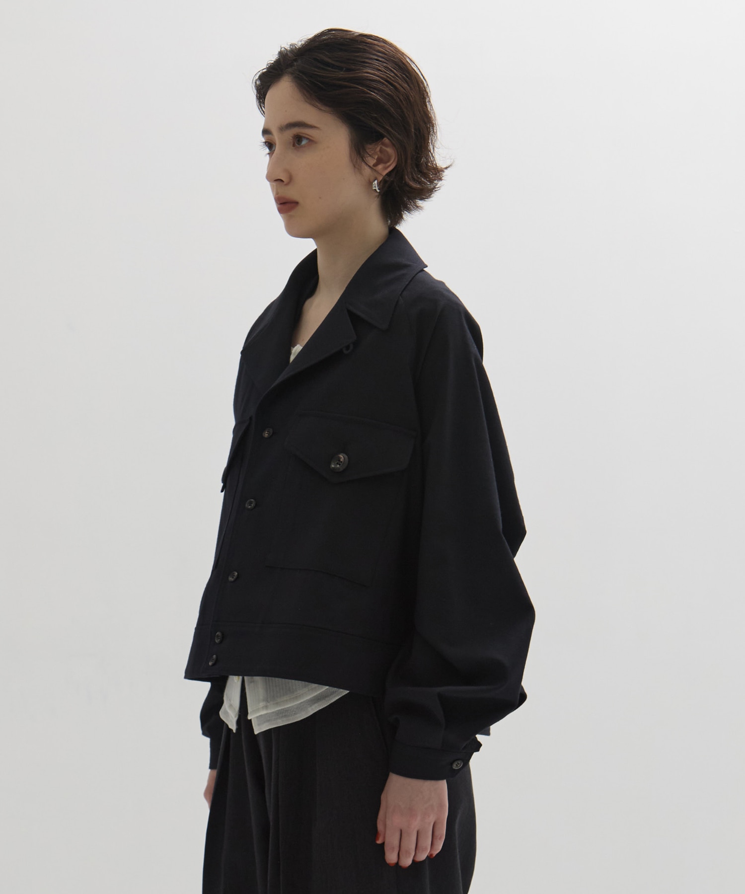 RERACS A-LINE CPO BLOUSE THE RERACS