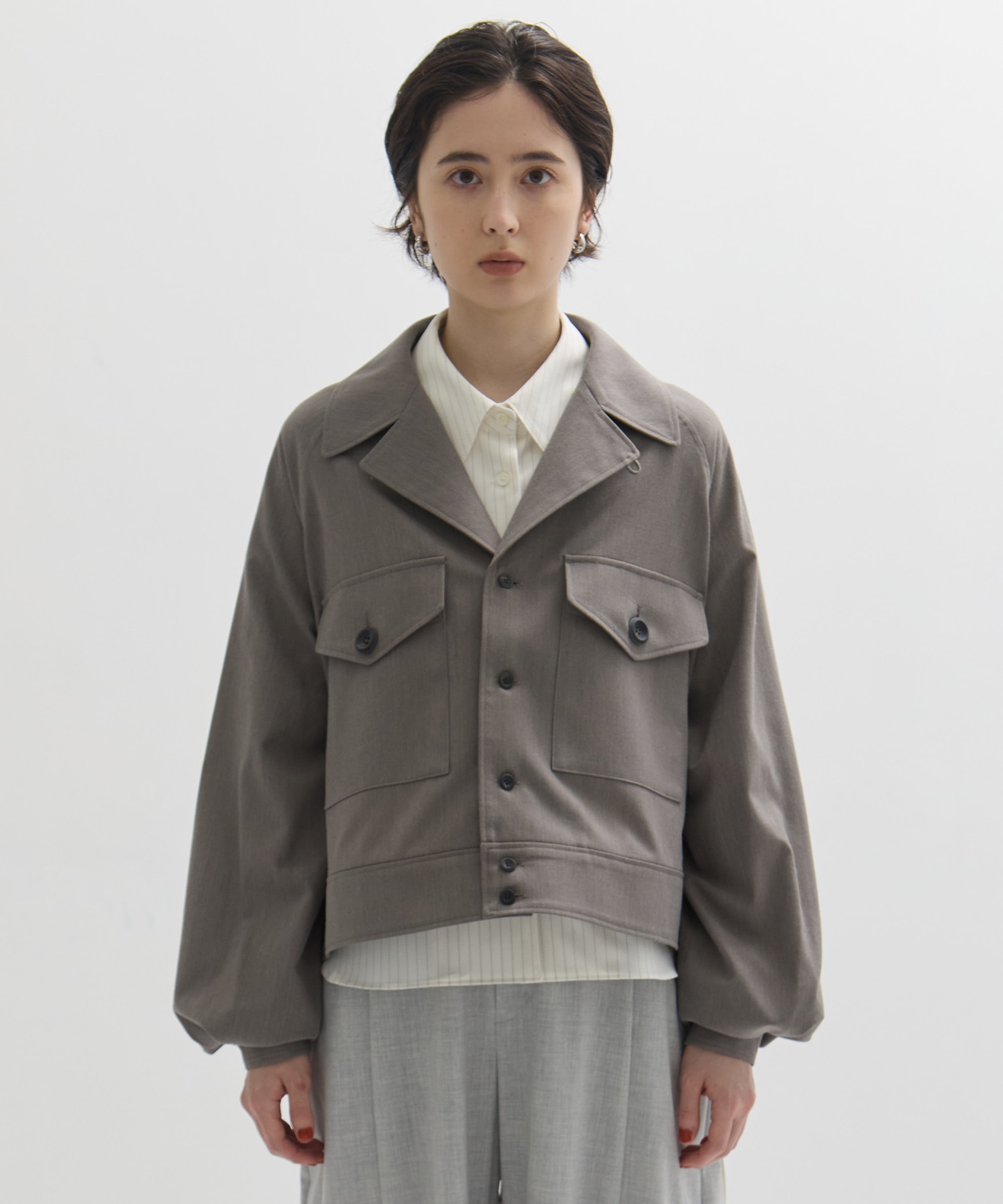 RERACS A-LINE CPO BLOUSE THE RERACS