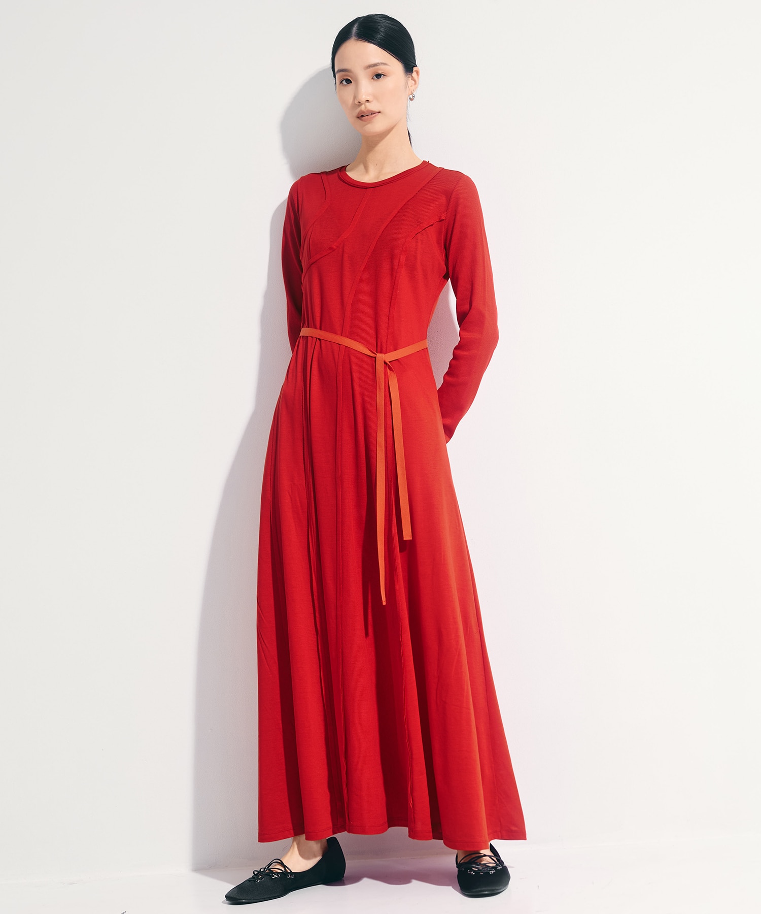 Deconstructed Jersey Dress 