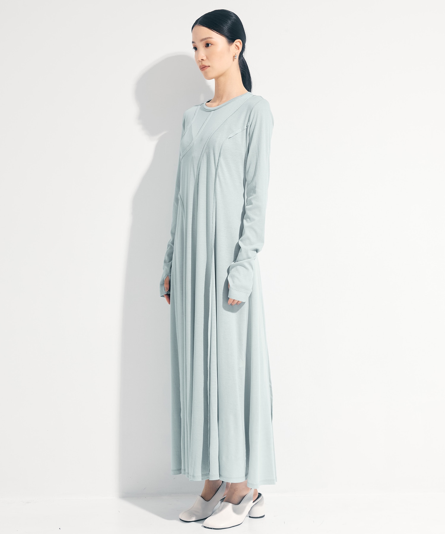 Deconstructed Jersey Dress 