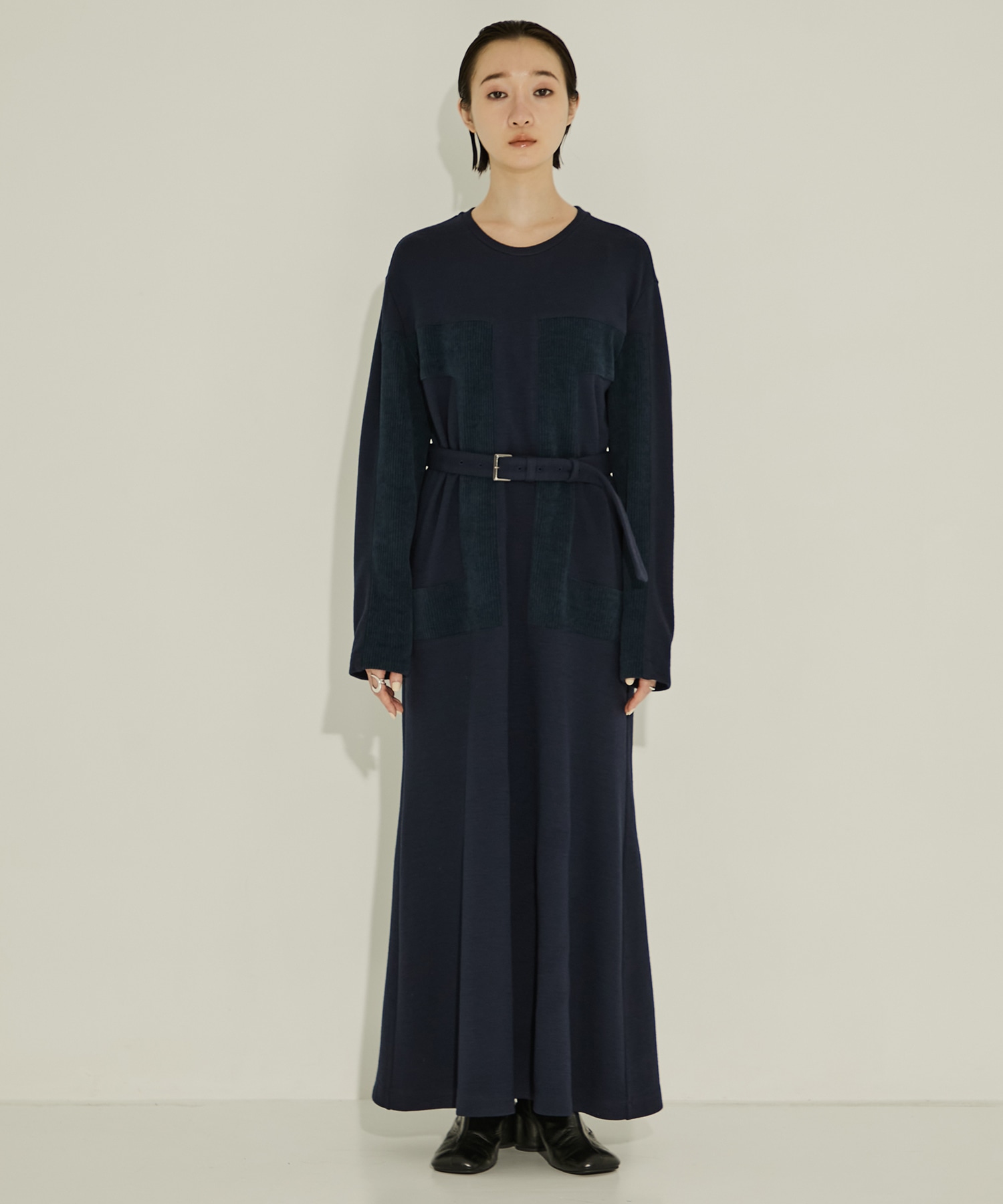 Ottilia panel dress AKIRANAKA