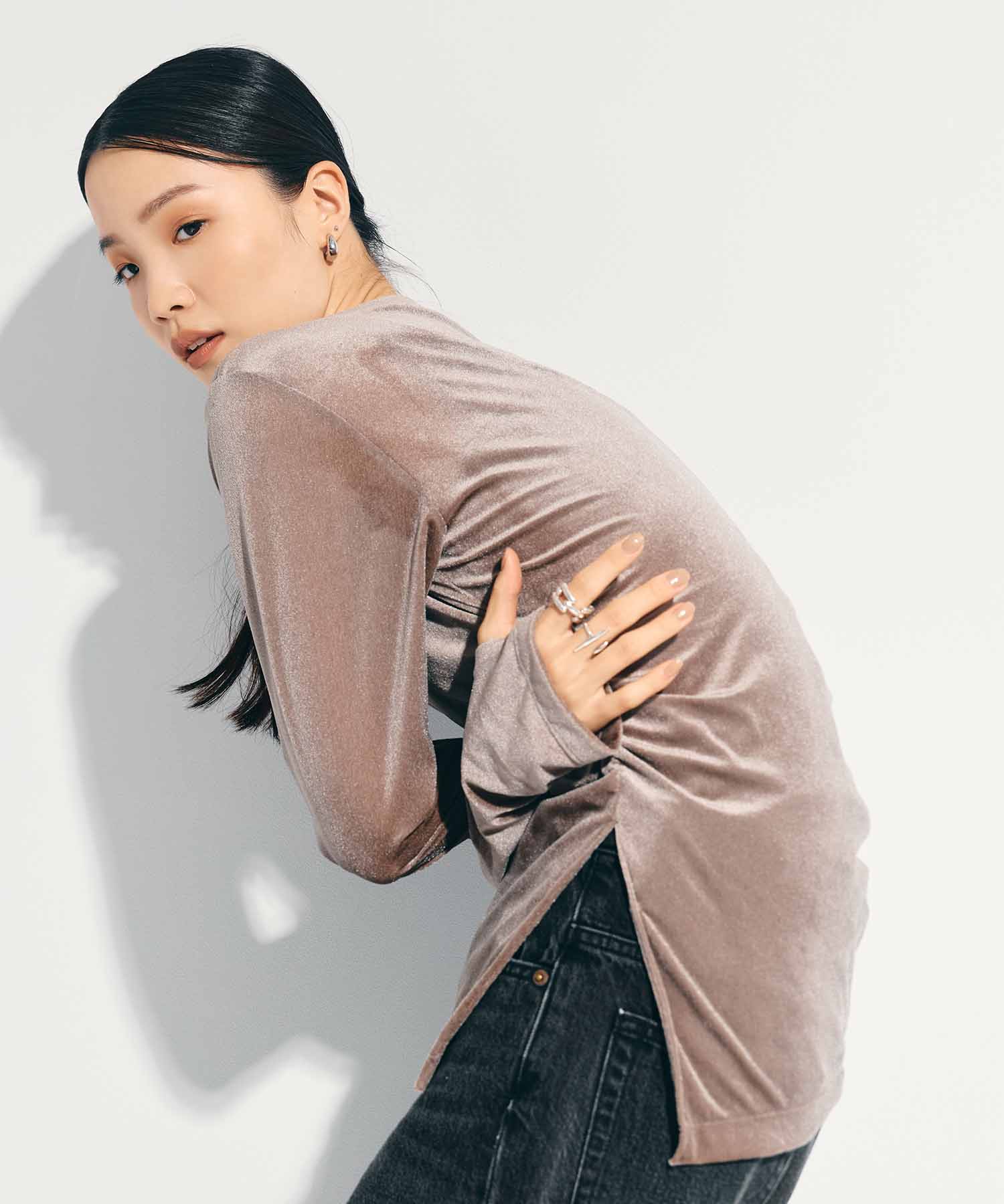 Velours Long Tee 