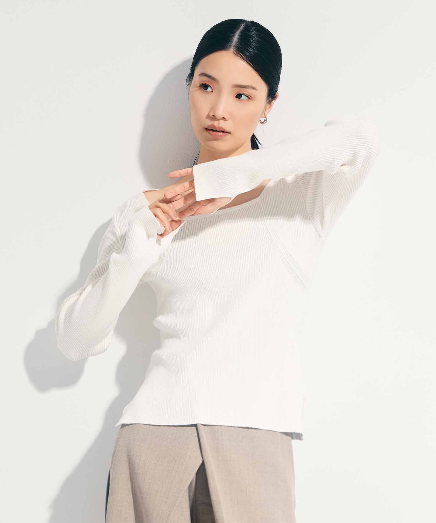 SQUARE RIB KNIT 