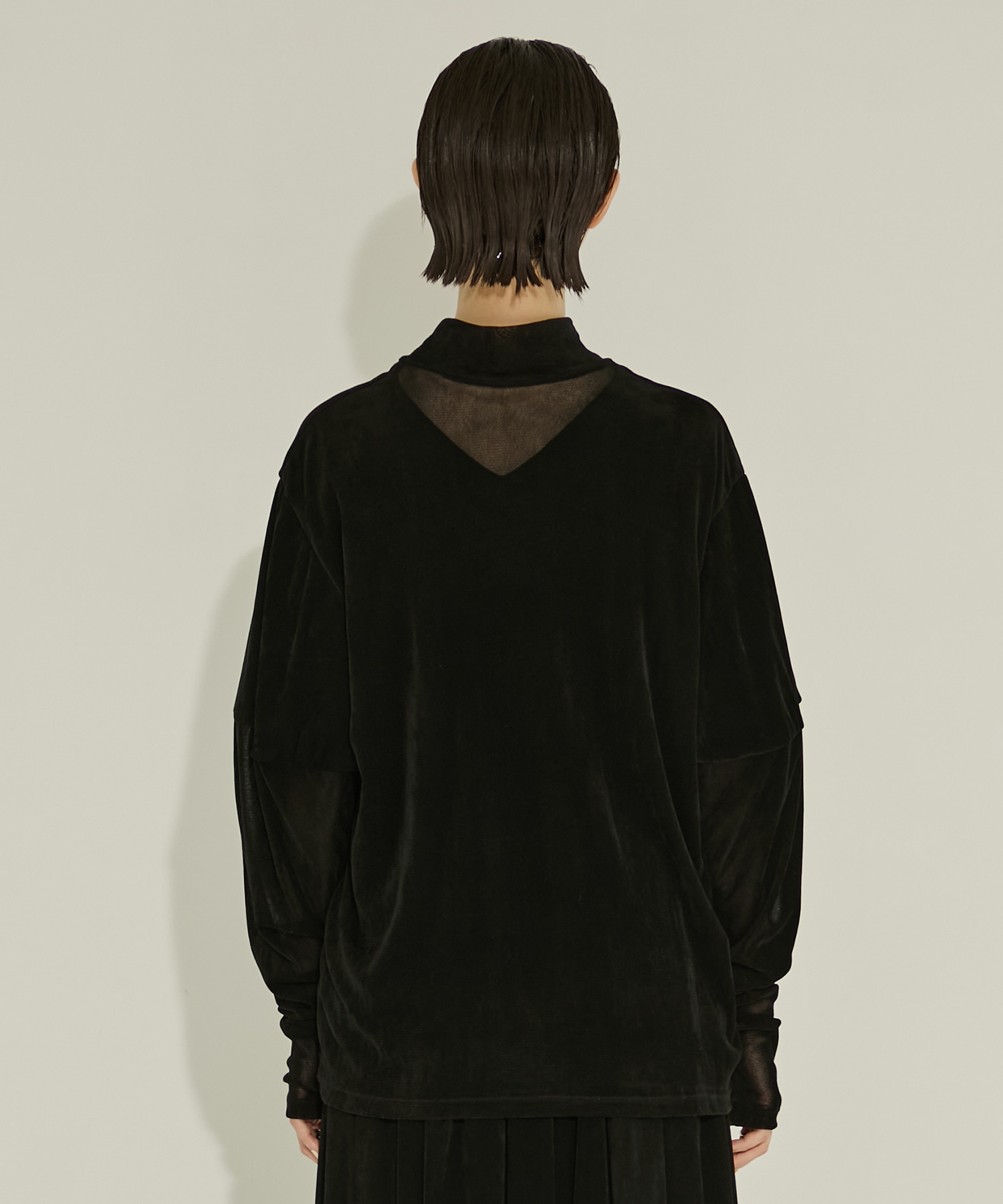 Rufina layer pullover AKIRANAKA