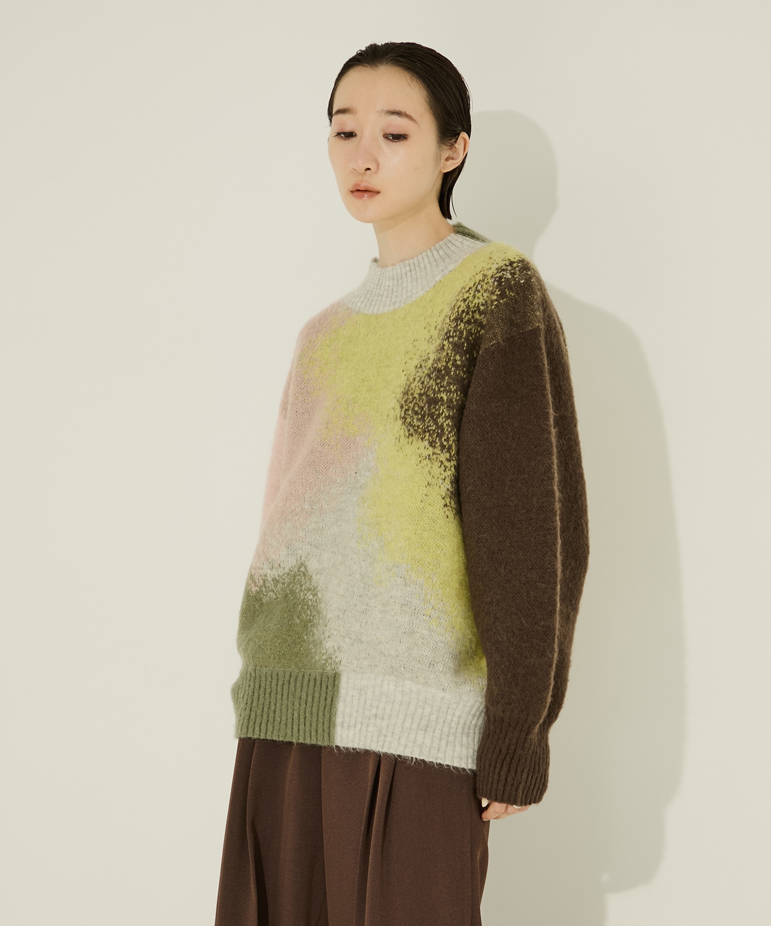 Ricarda knit pullover AKIRANAKA