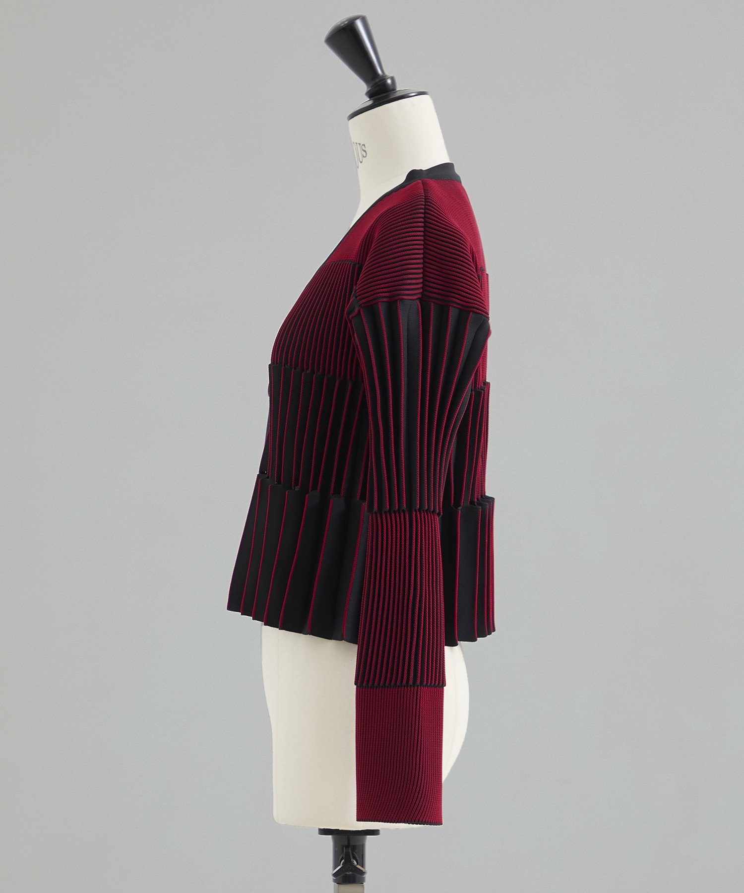 ACCORDION CROPPED CARDIGAN CFCL