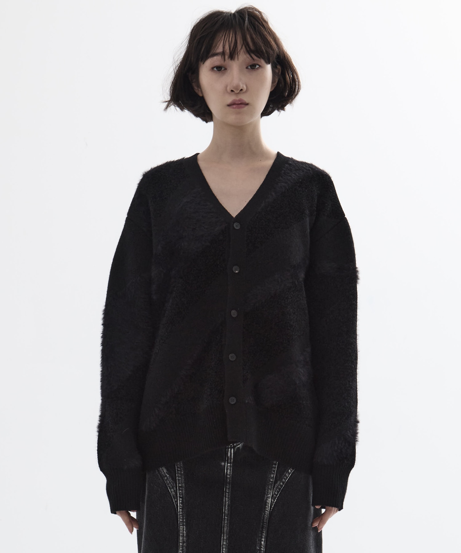 Regimental knit cardigan TOGA