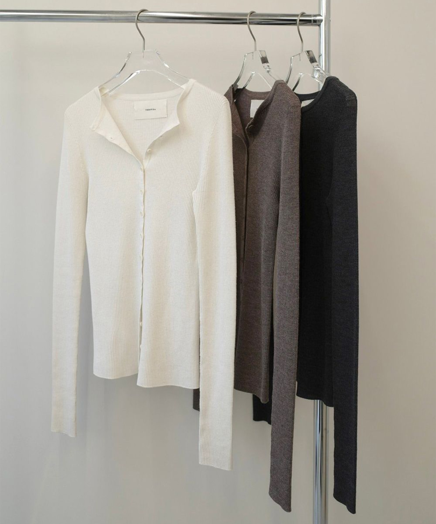 Silkwool Knit Cardigan TODAYFUL