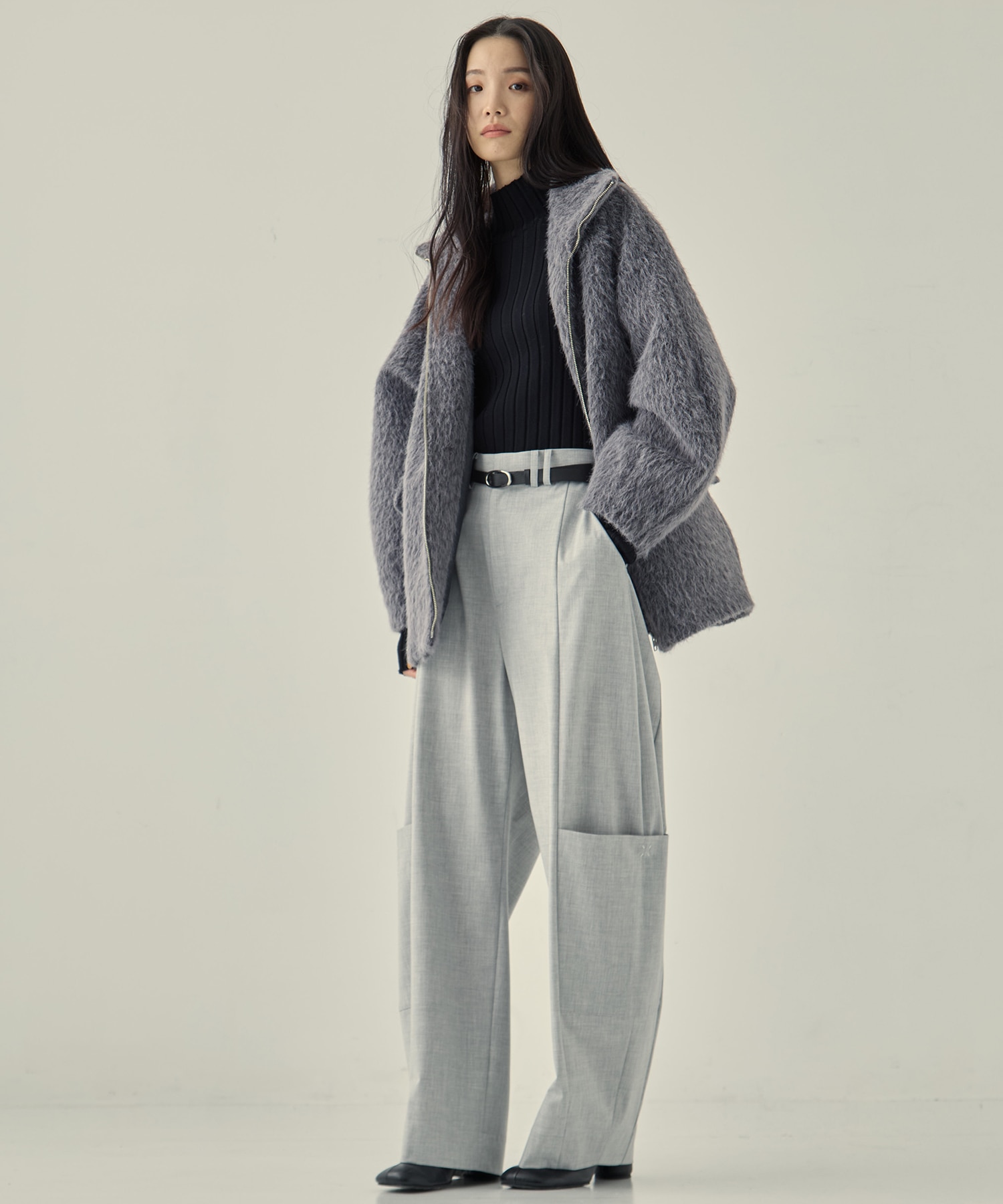 Soft Barrel Leg Cargo Trousers STUDIOUS