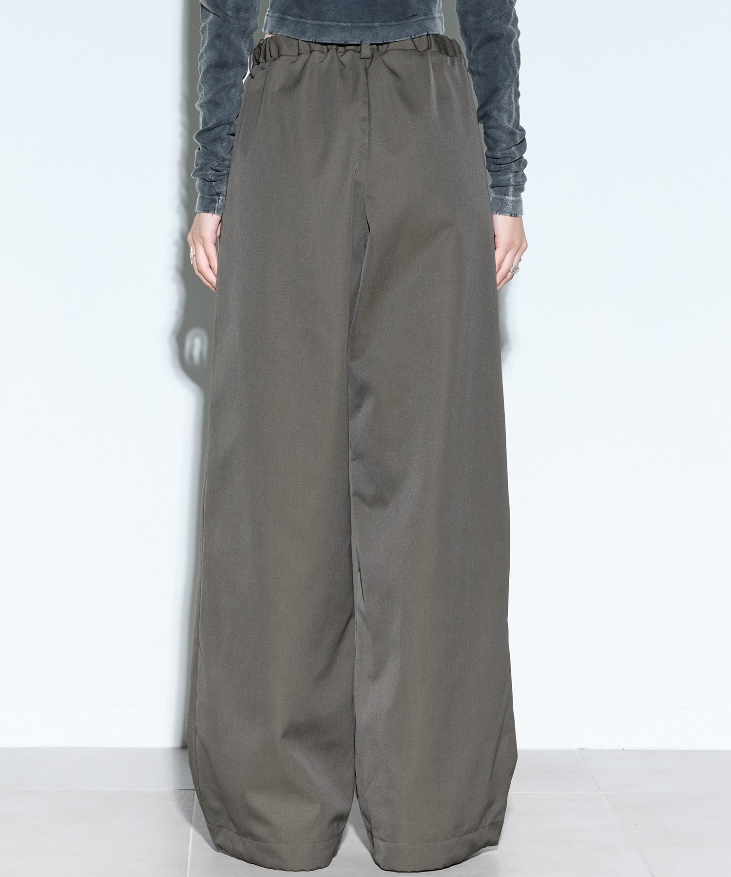 DRY WOOL TROUSERS Maison MIHARA YASUHIRO