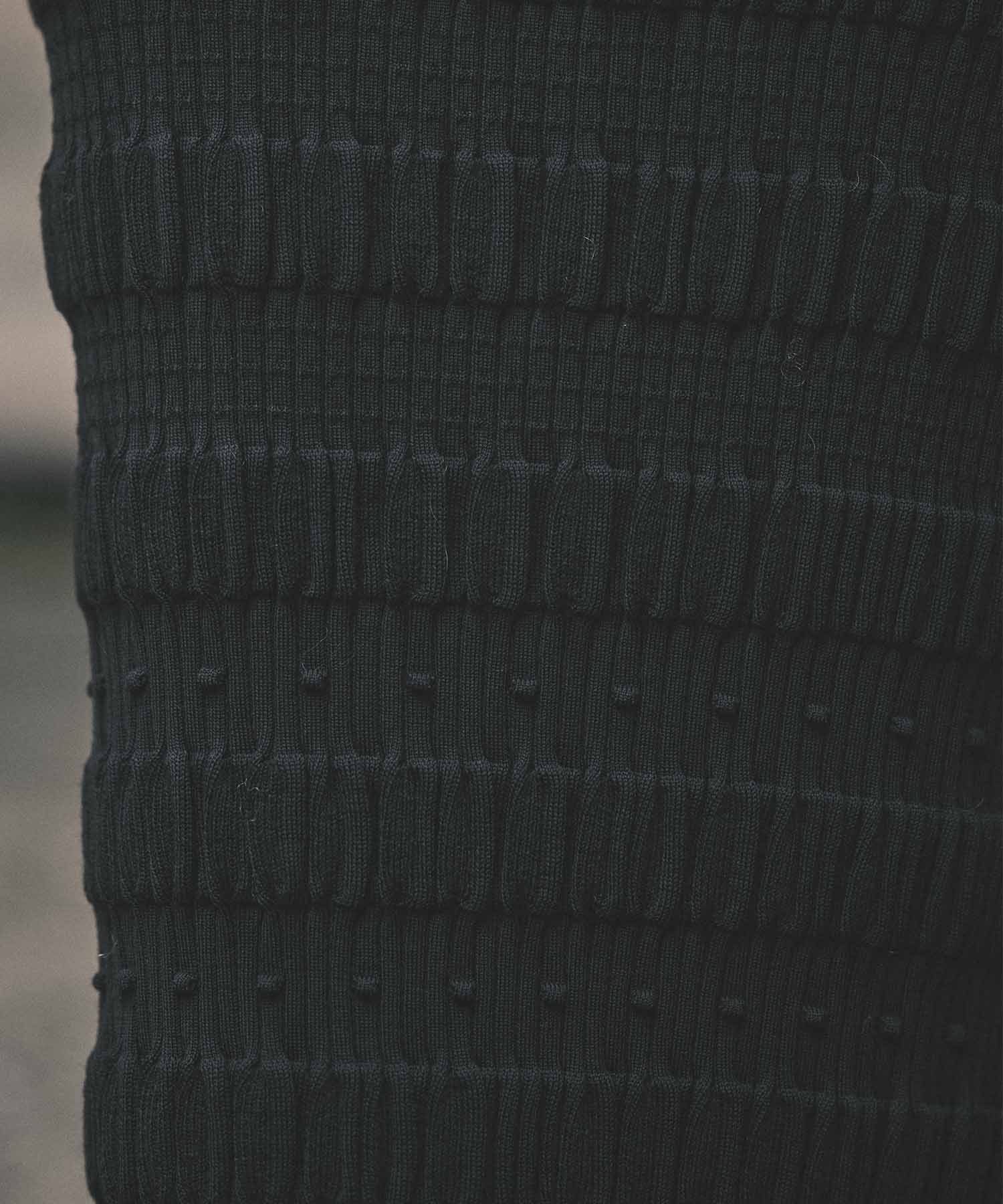 Stripe knit maxi skirt FETICO