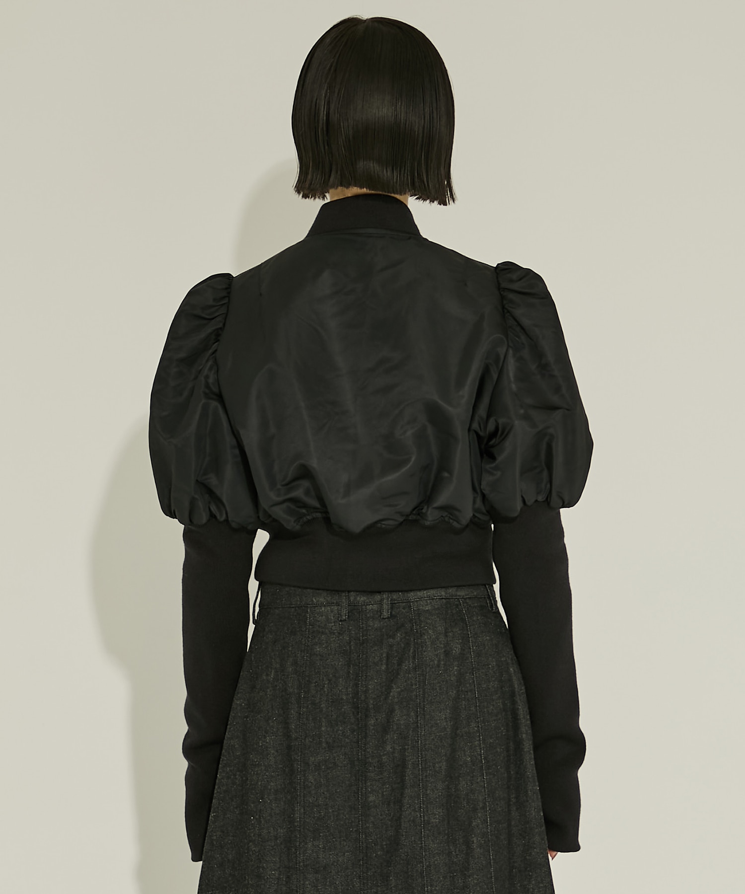 NYLON BOLERO BOMBER JACKET JOHN LAWRENCE SULLIVAN