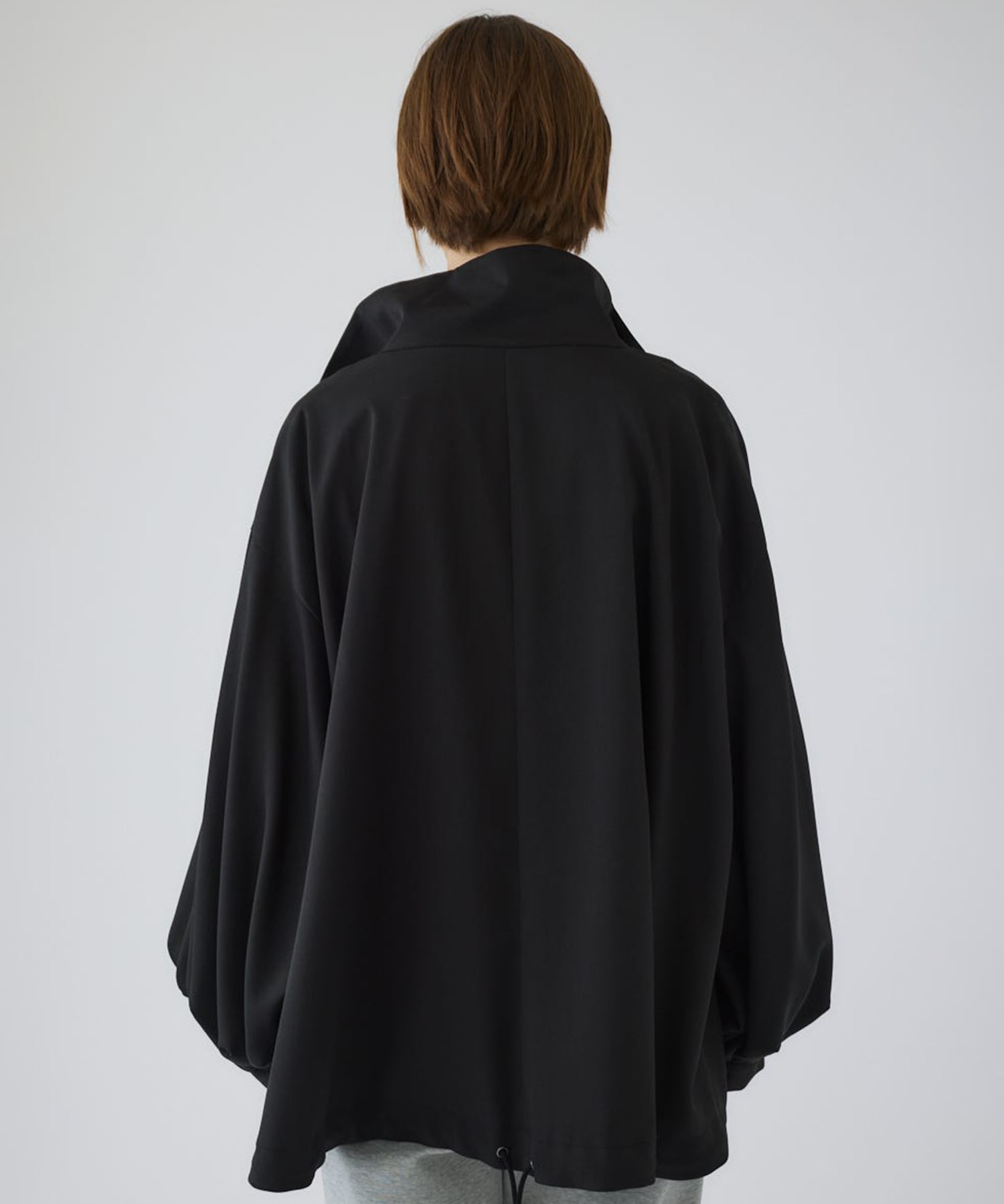 Stand collar tuck sleeve BZ RIM.ARK