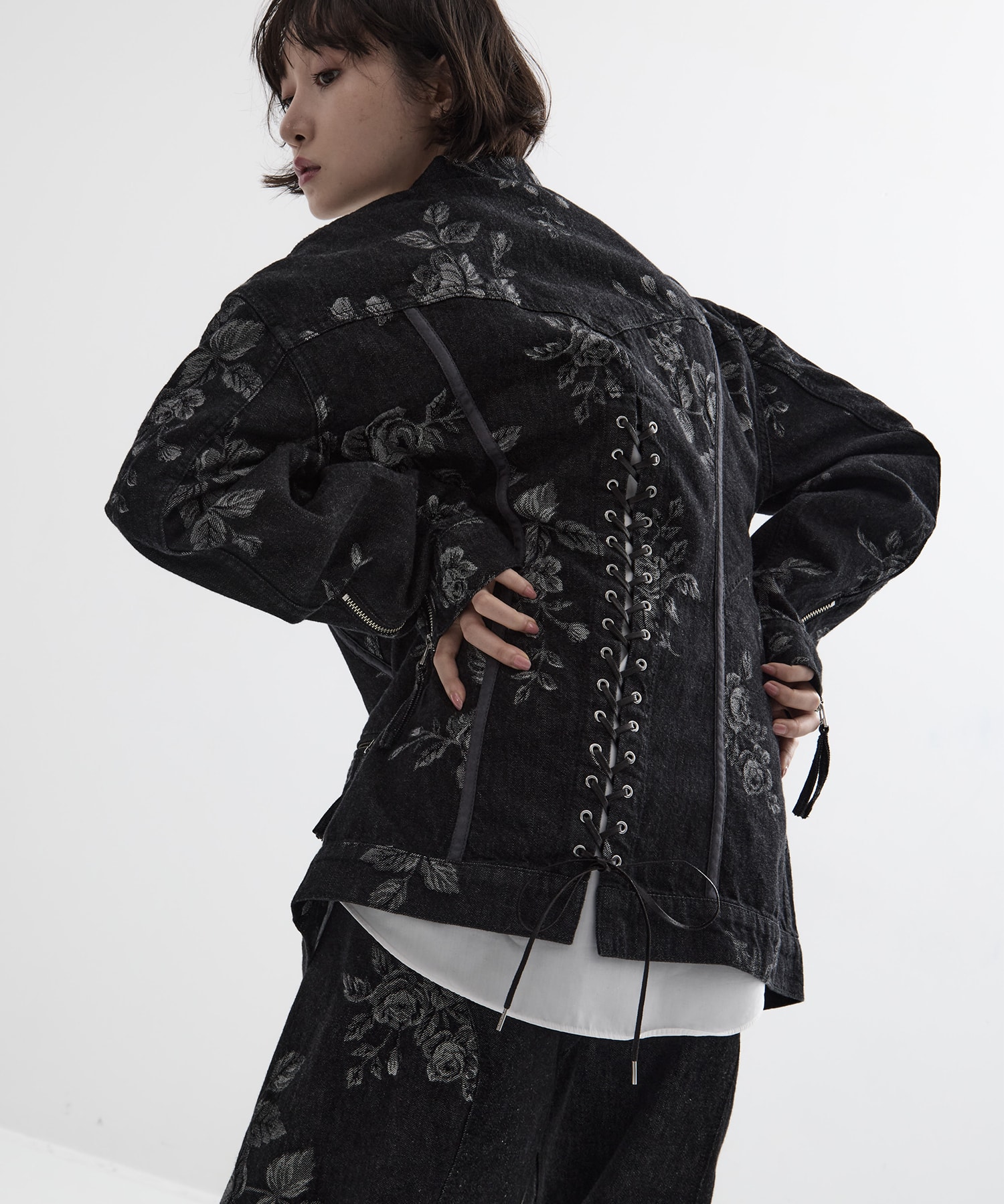別注 ROSE DENIM JACKET FETICO