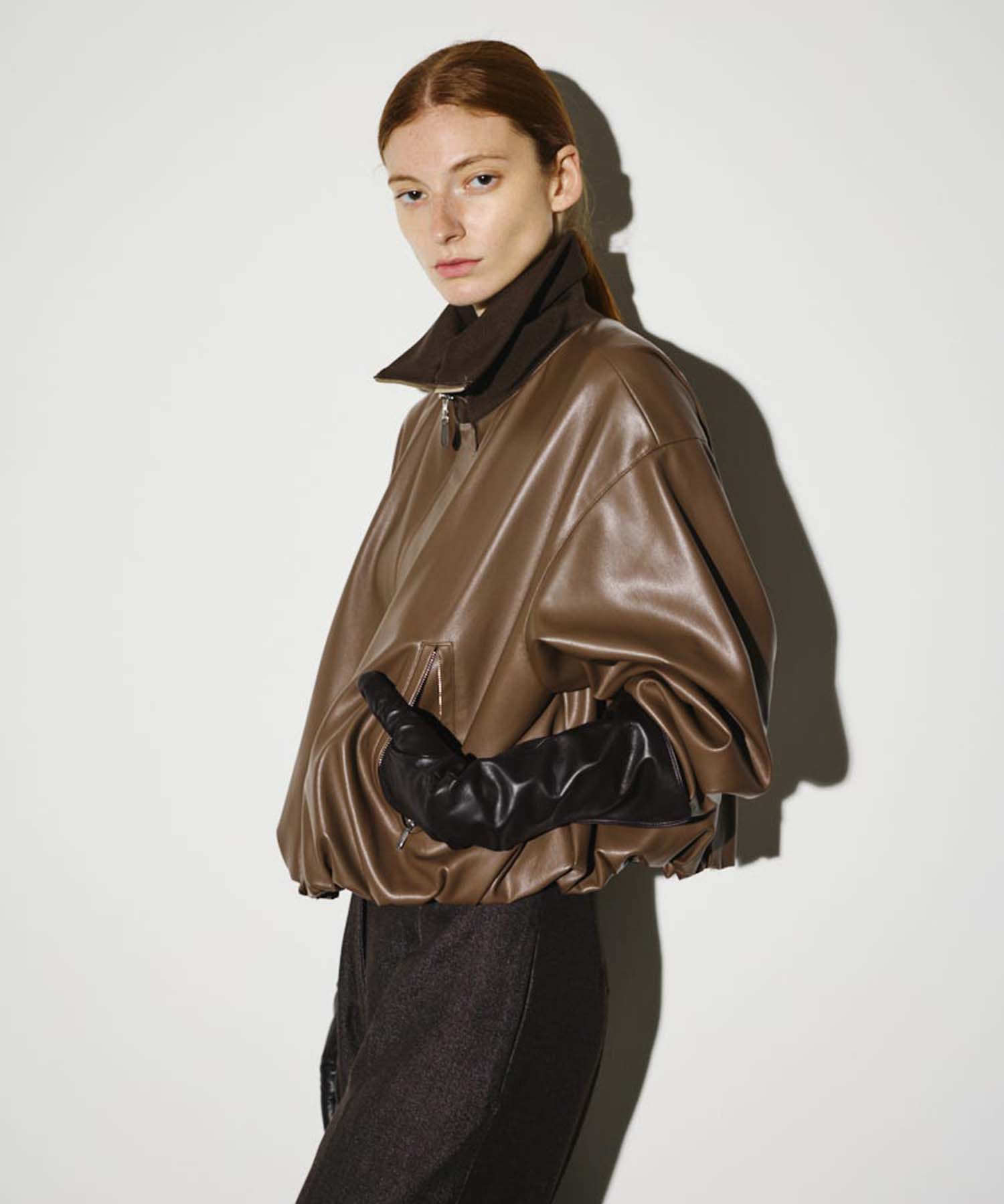 Synthetic leather short JK RIM.ARK