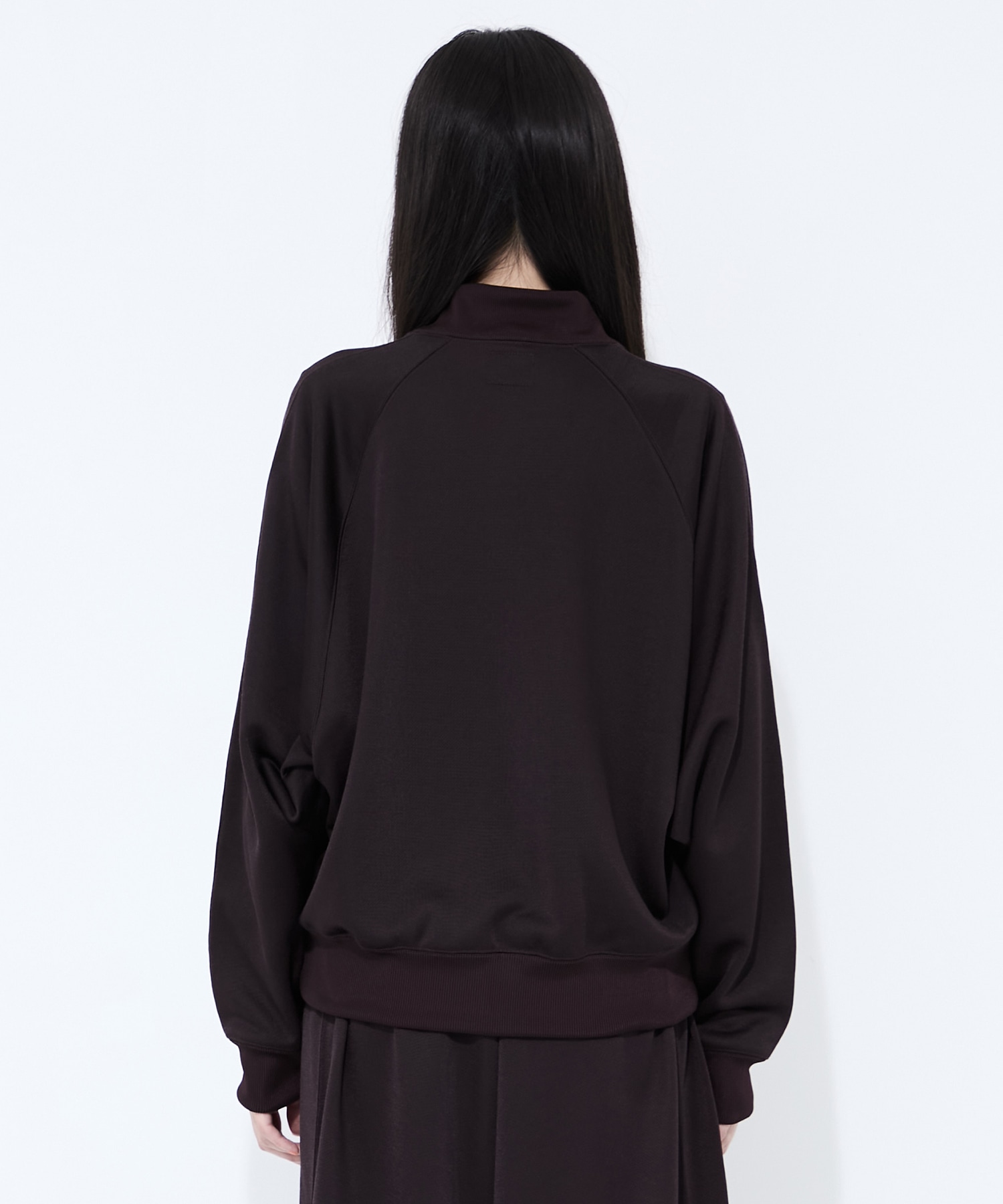 Dolman Sleeve Track Jacket - Bright Jersey Needles