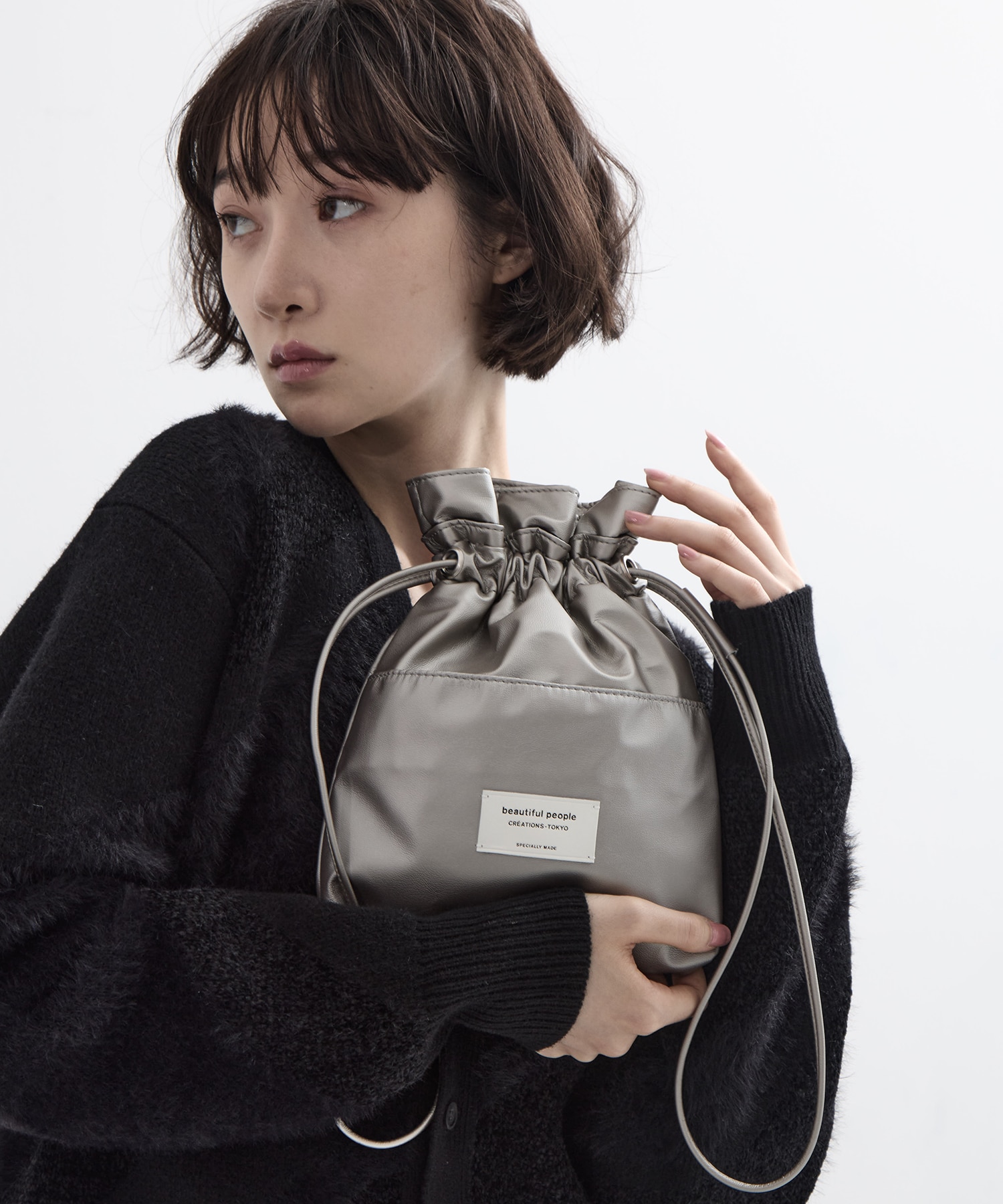 別注2wayショルダー巾着バッグ beautiful people