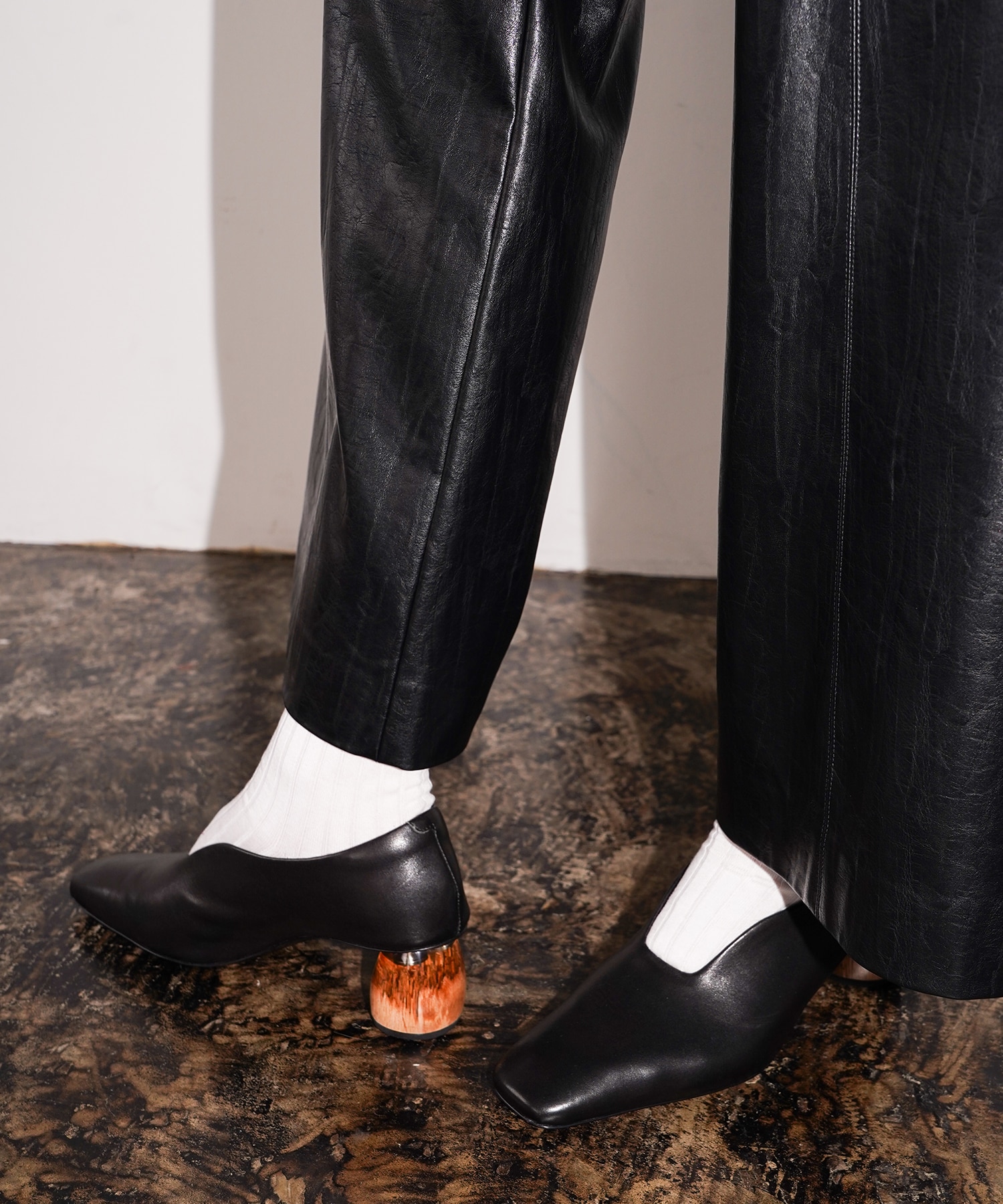 REVE LEATHER BOOTS ALM