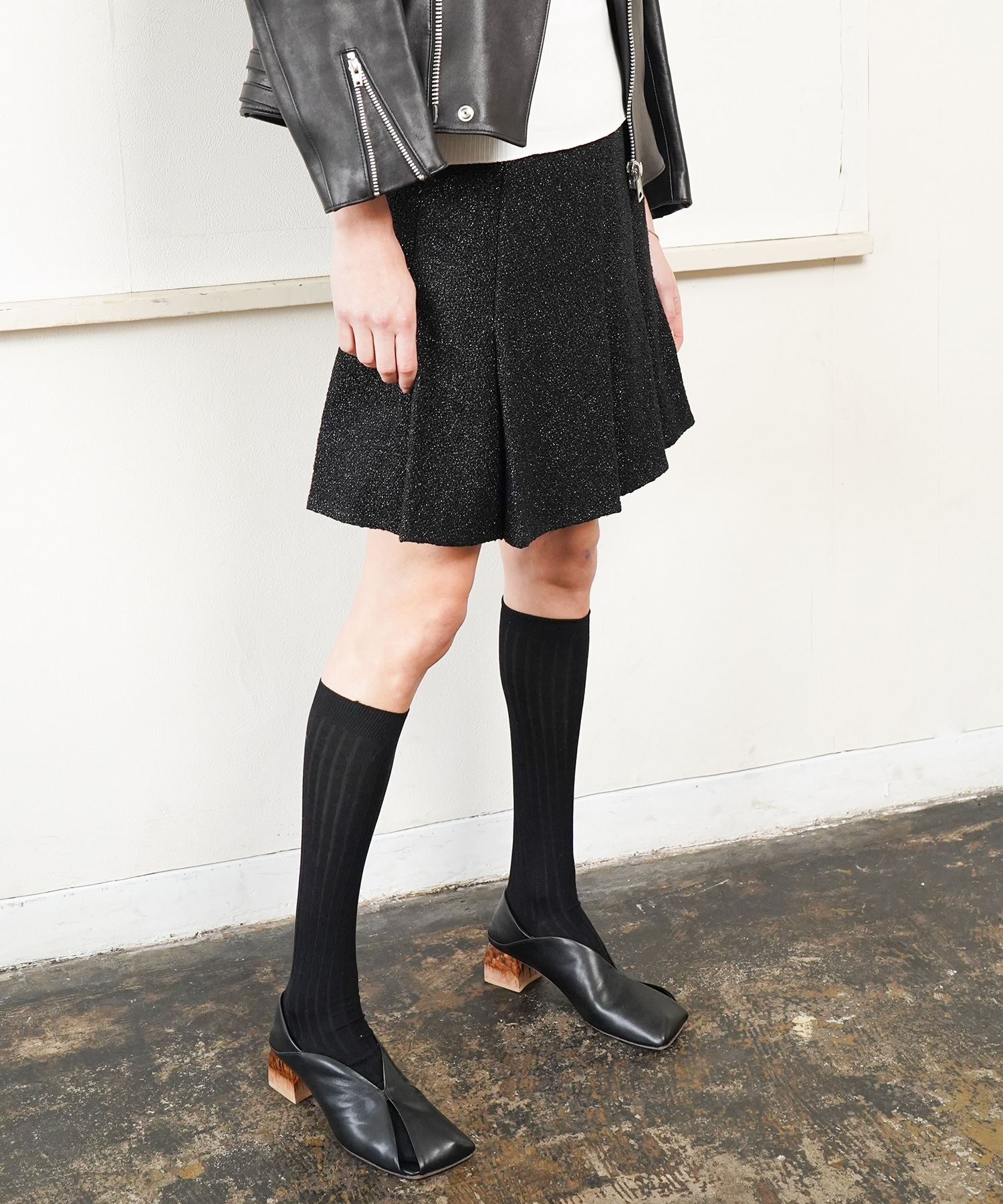 ERIN LEATHER PUMPS ALM