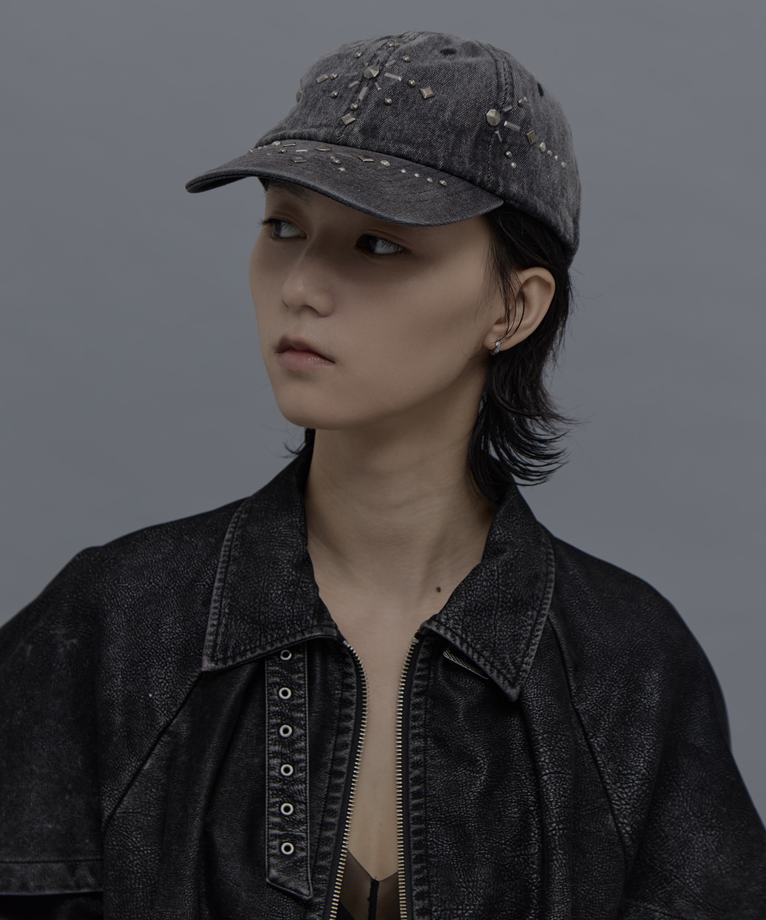 別注silver metal cross cap tanakadaisuke