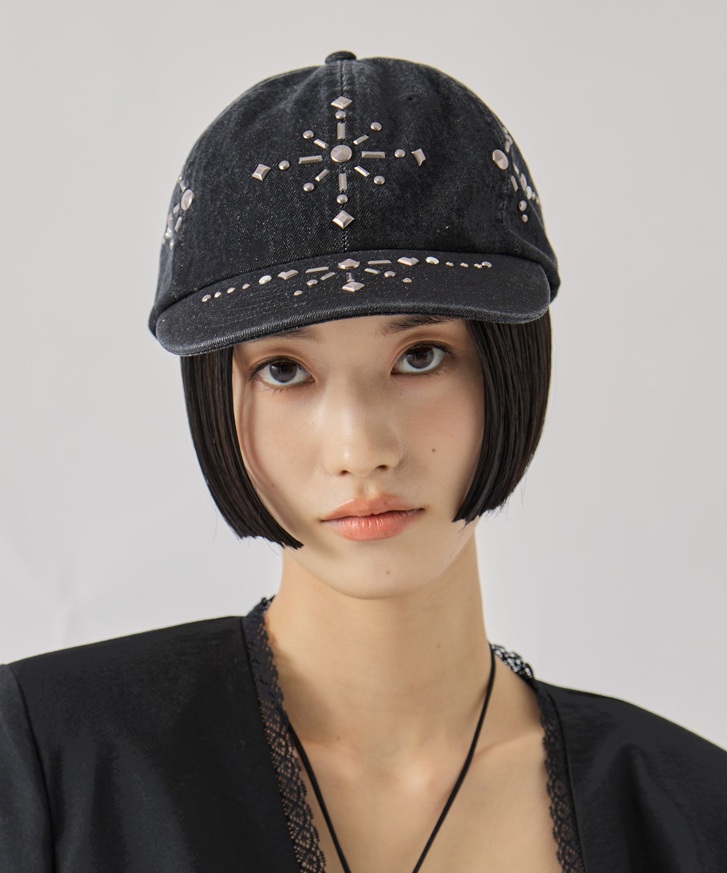 別注silver metal cross cap tanakadaisuke