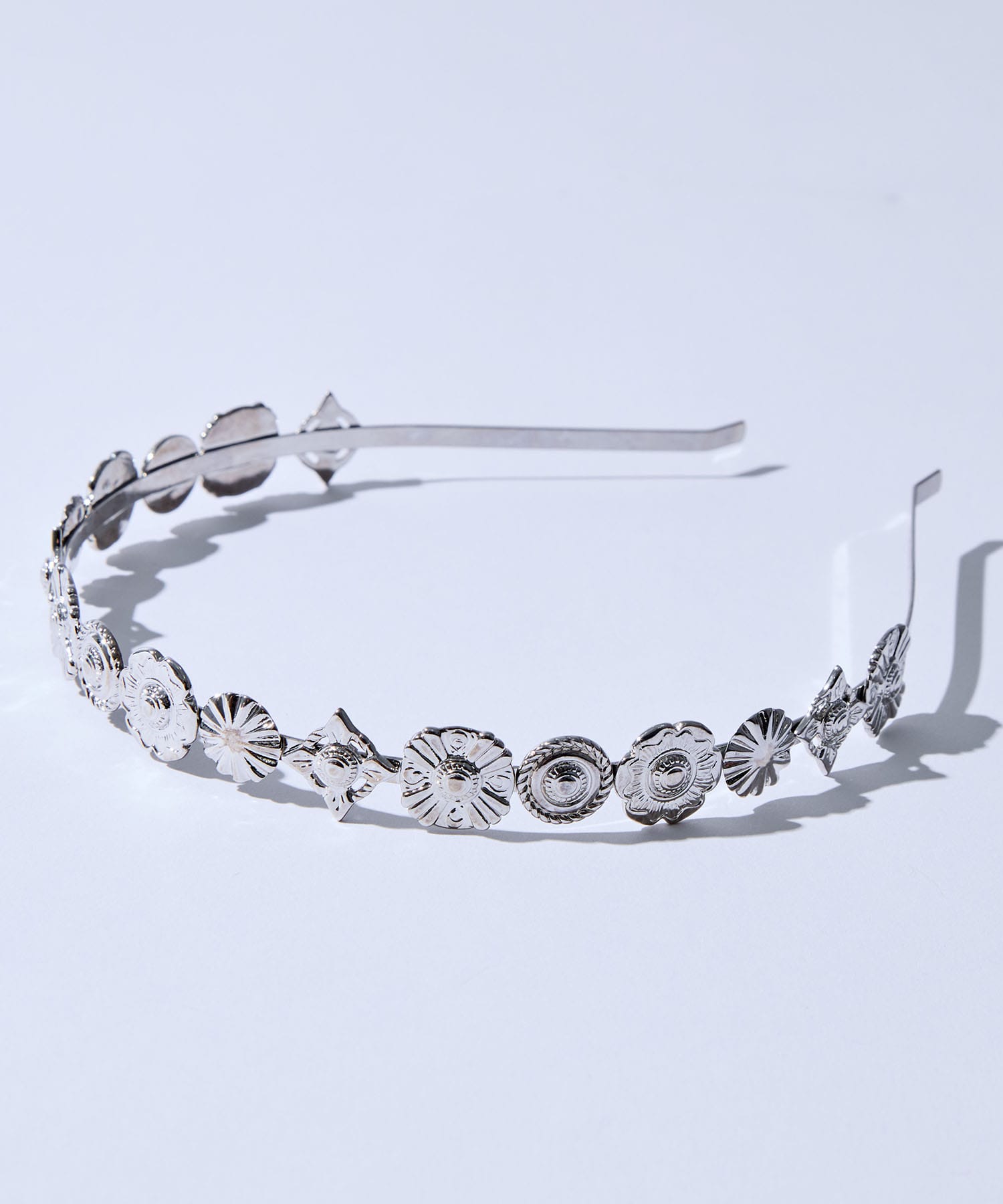 Metal narrow headband TOGA