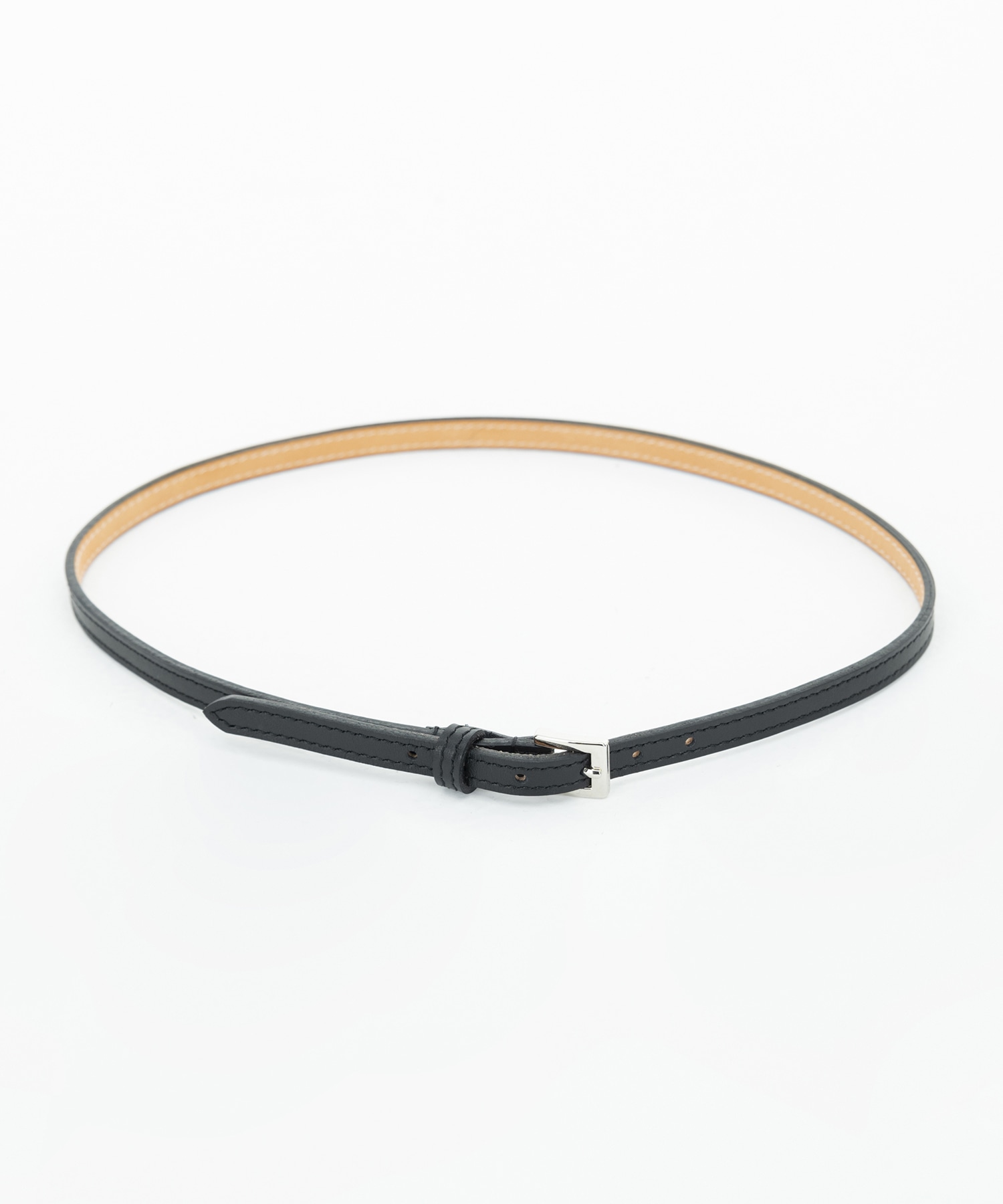 Leather skinny choker FETICO