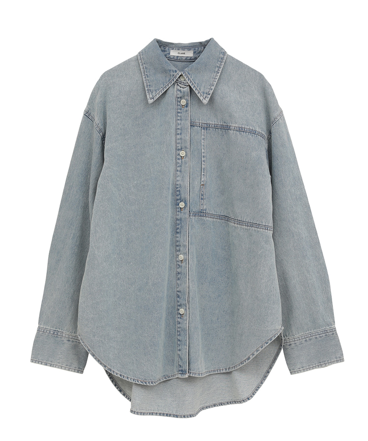 COMPACT DENIM SHIRTS CLANE