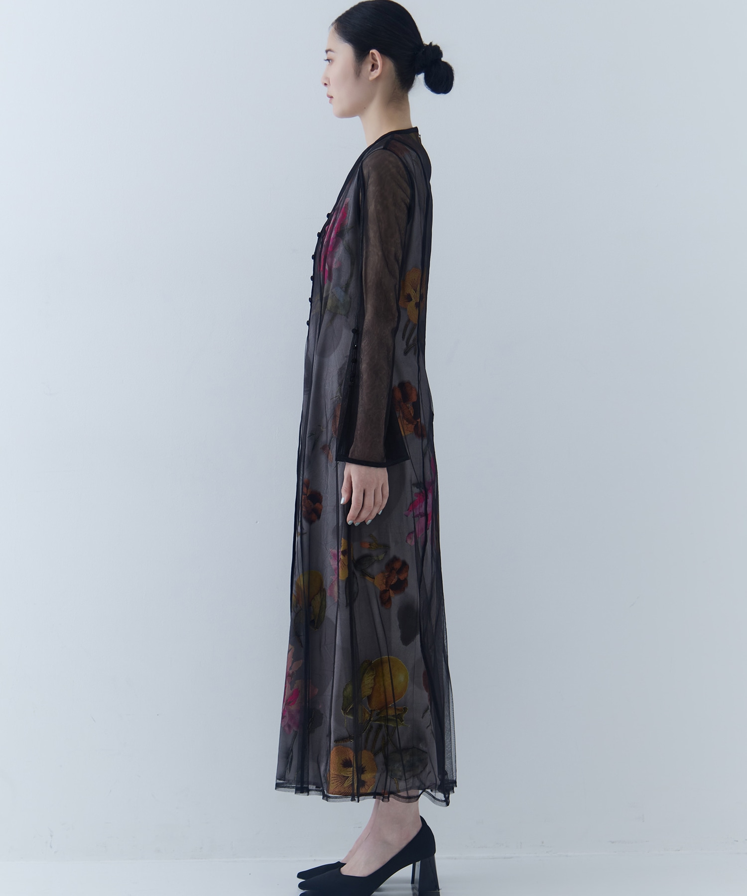 UND GRACE CHIFFON VEIL DRESS AMERI