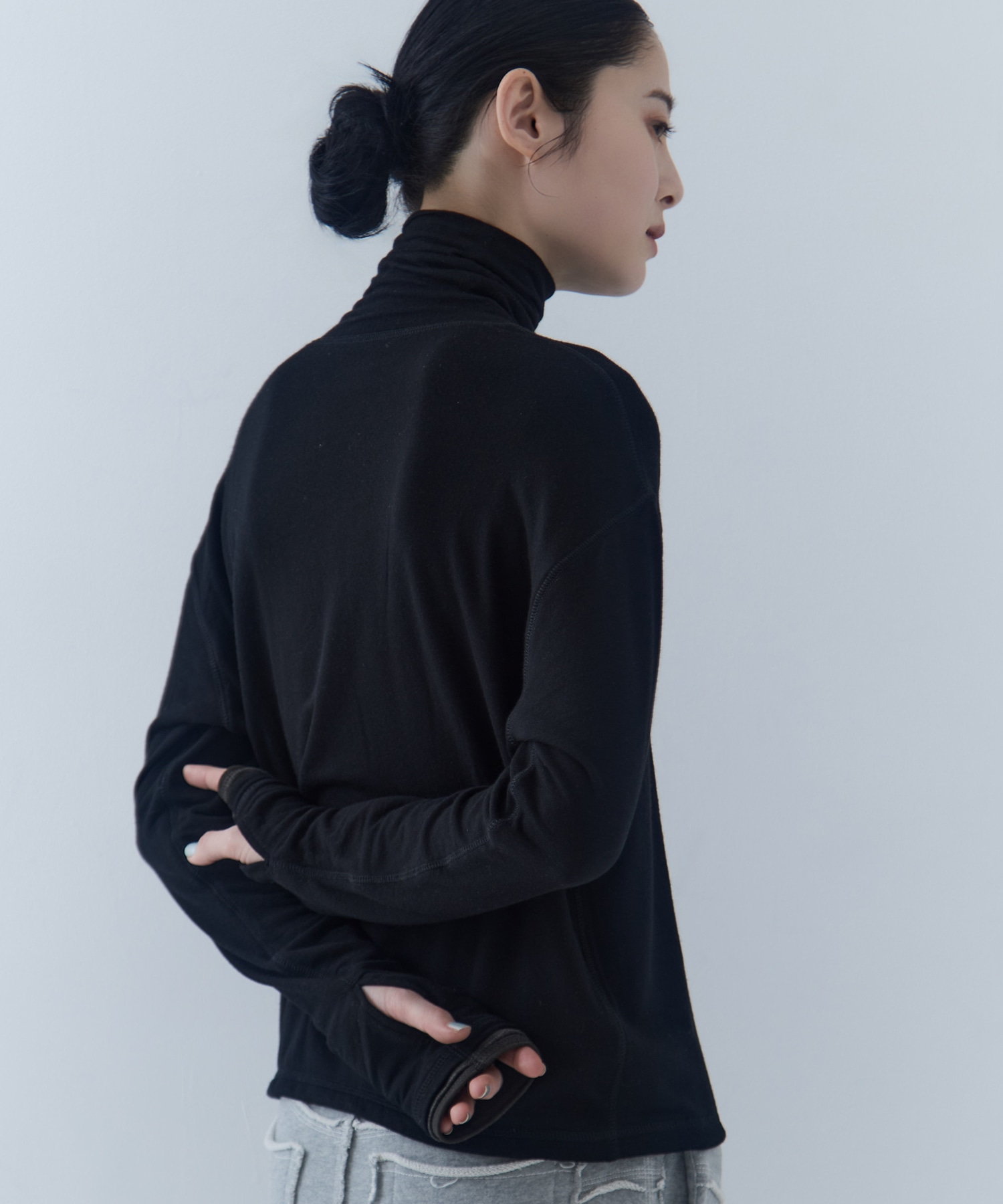 Cashmere Silk Loose Fit Top STUDIOUS