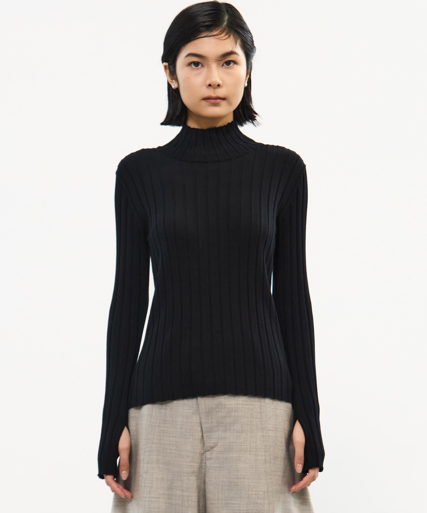 Silk Viscorse Wide Rib KT STUDIOUS