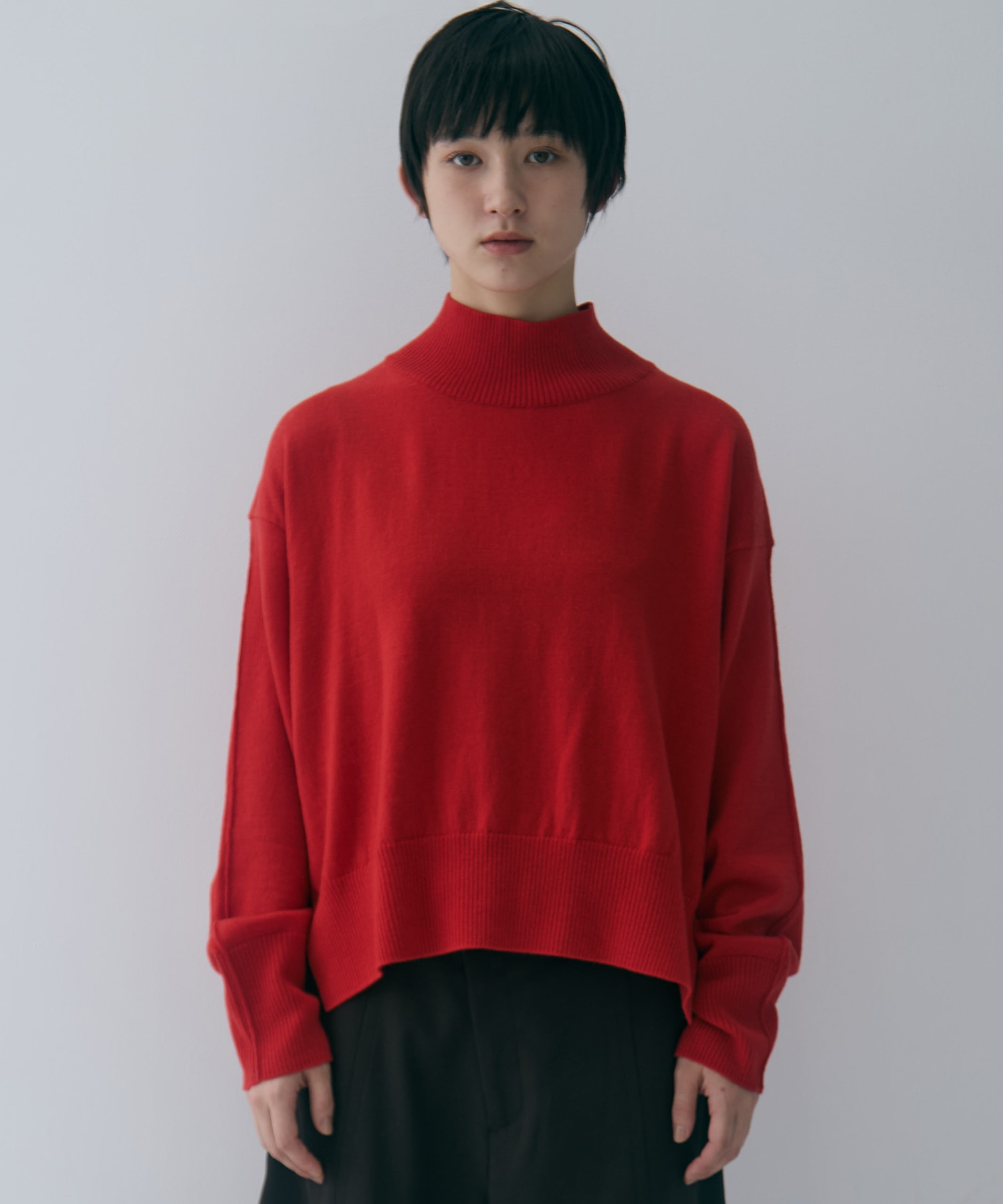 Merino Wool Turtle Neck Knit STUDIOUS