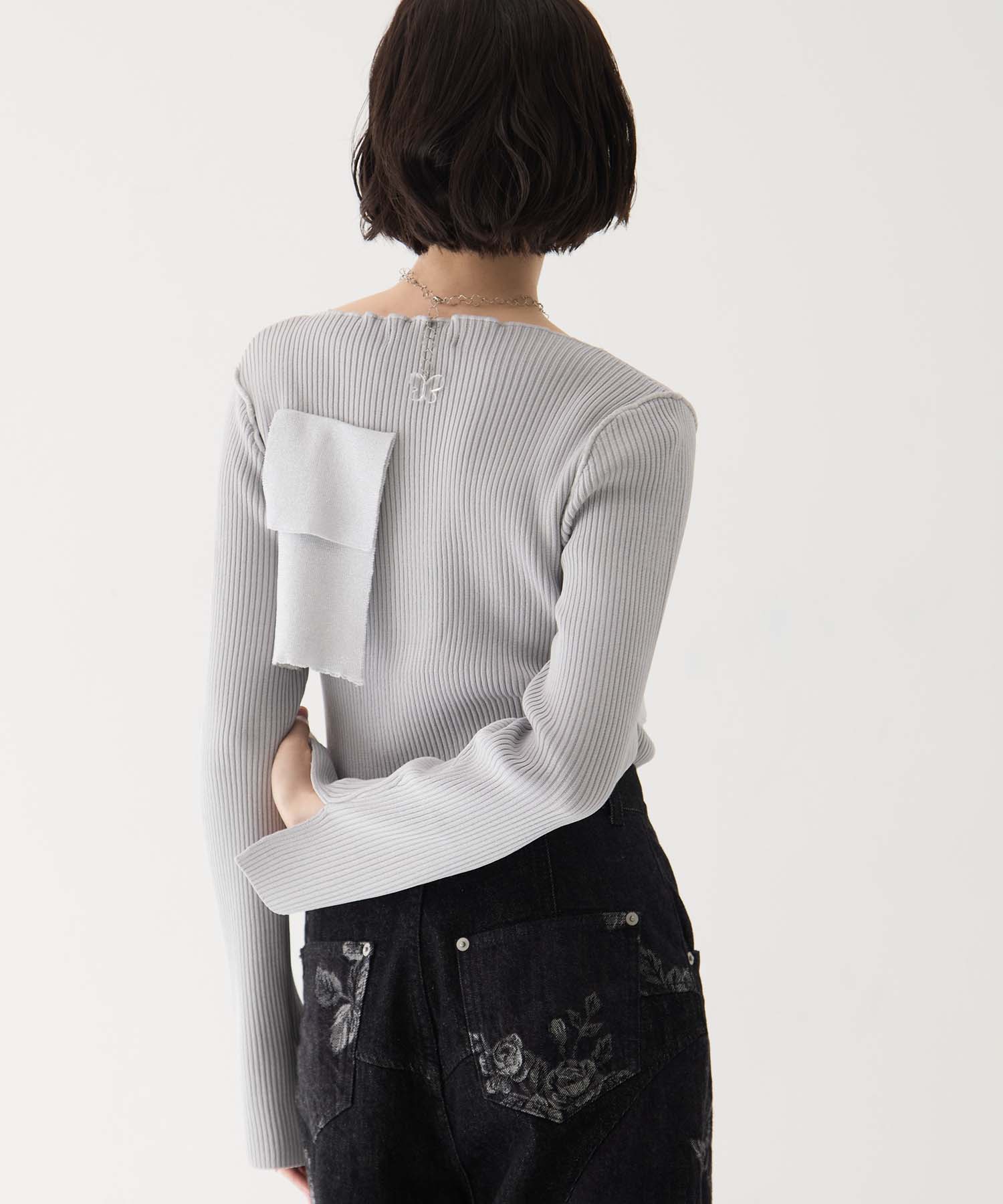 別注CREW NECK RIB KNIT kotohayokozawa