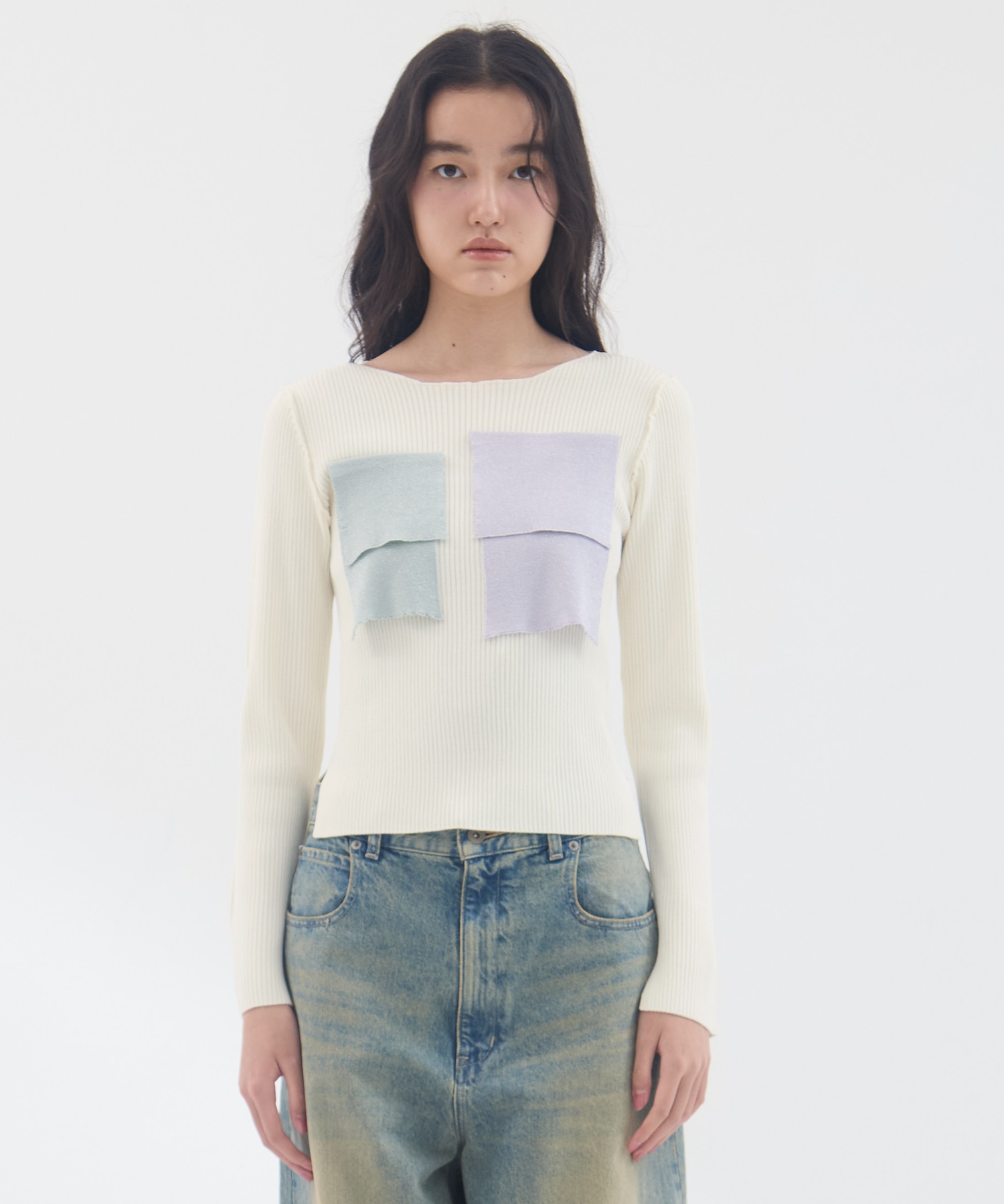 別注CREW NECK RIB KNIT kotohayokozawa
