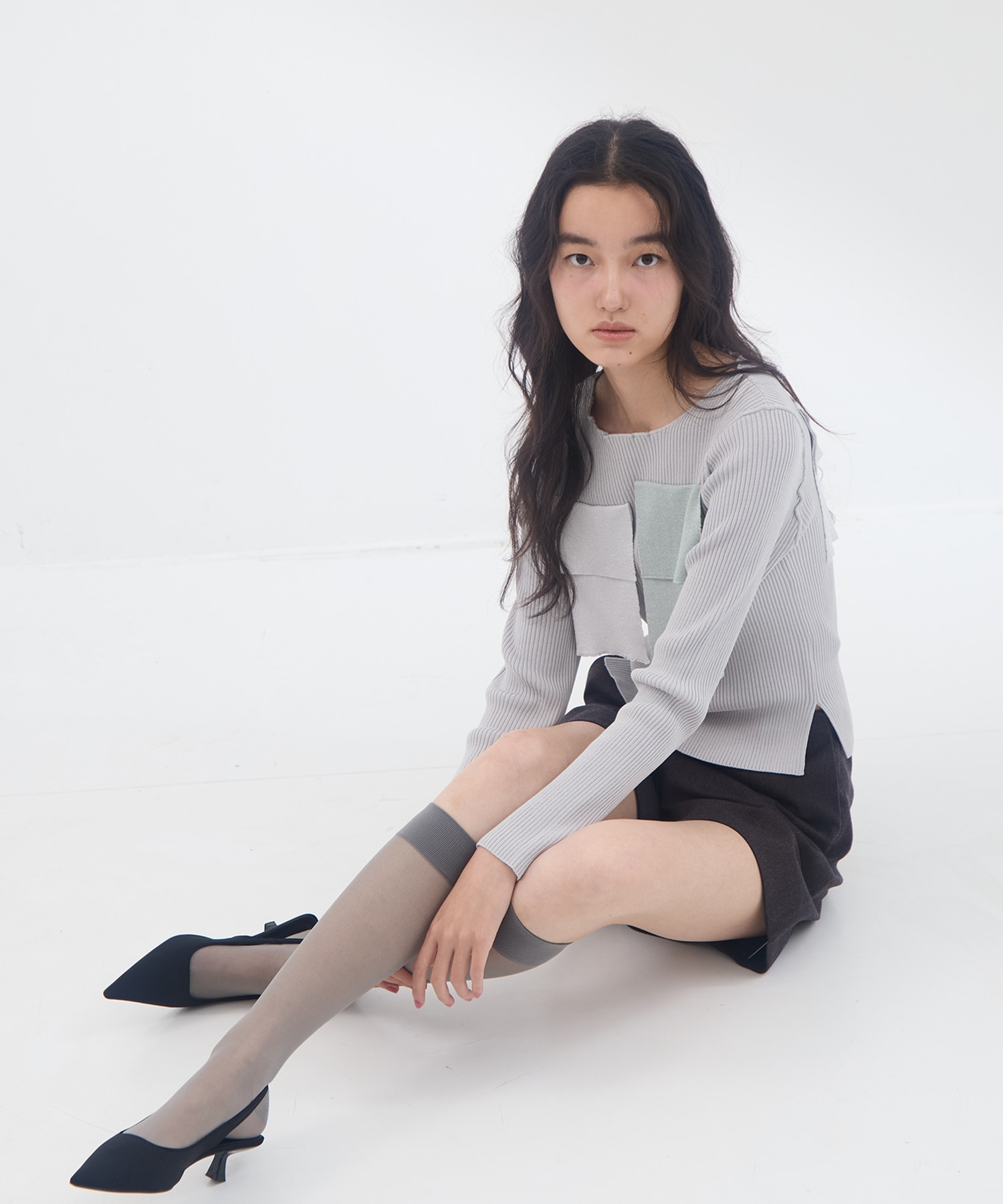 別注CREW NECK RIB KNIT kotohayokozawa