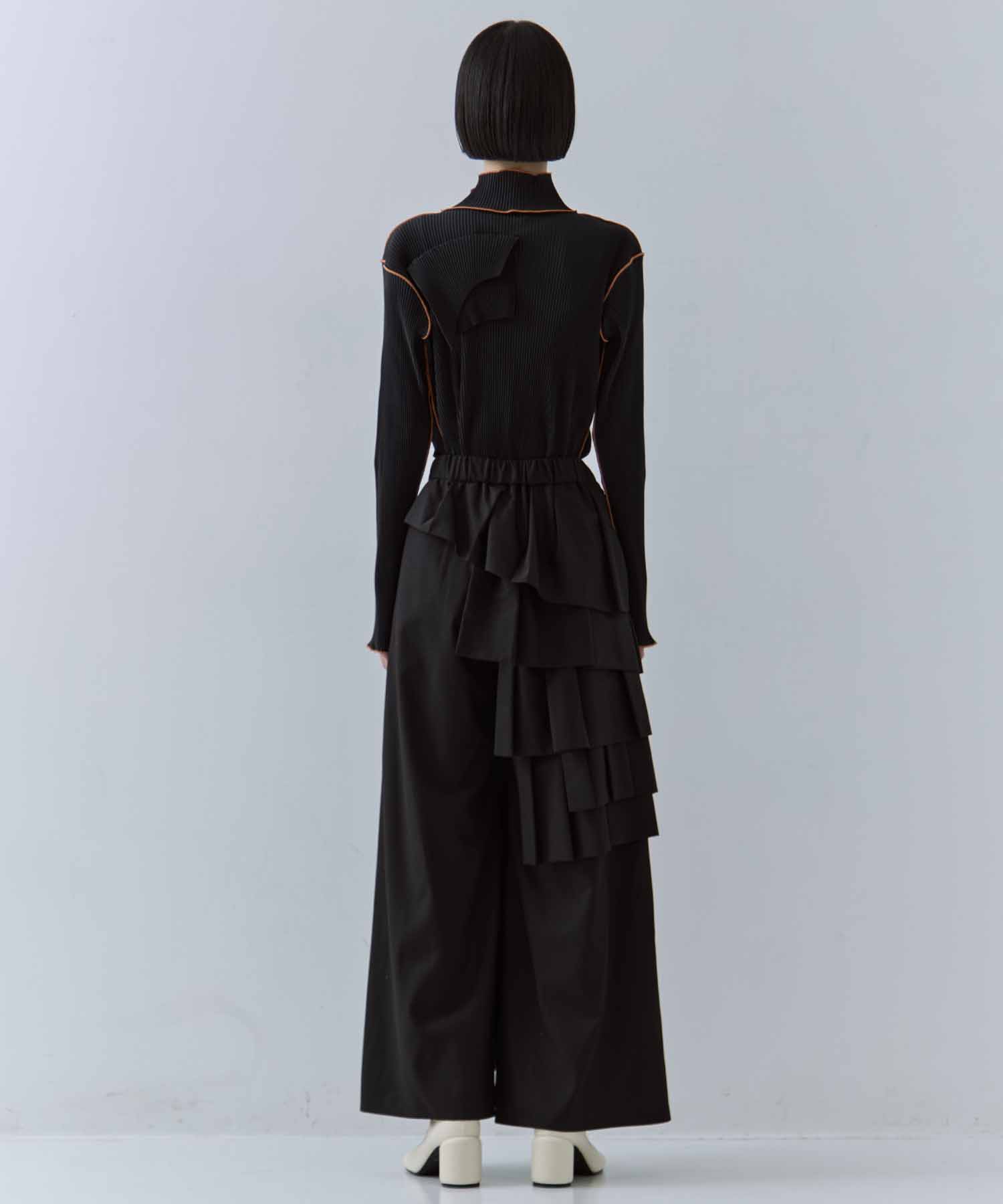 別注ラッフルパンツ(ウール素材) TAAKK