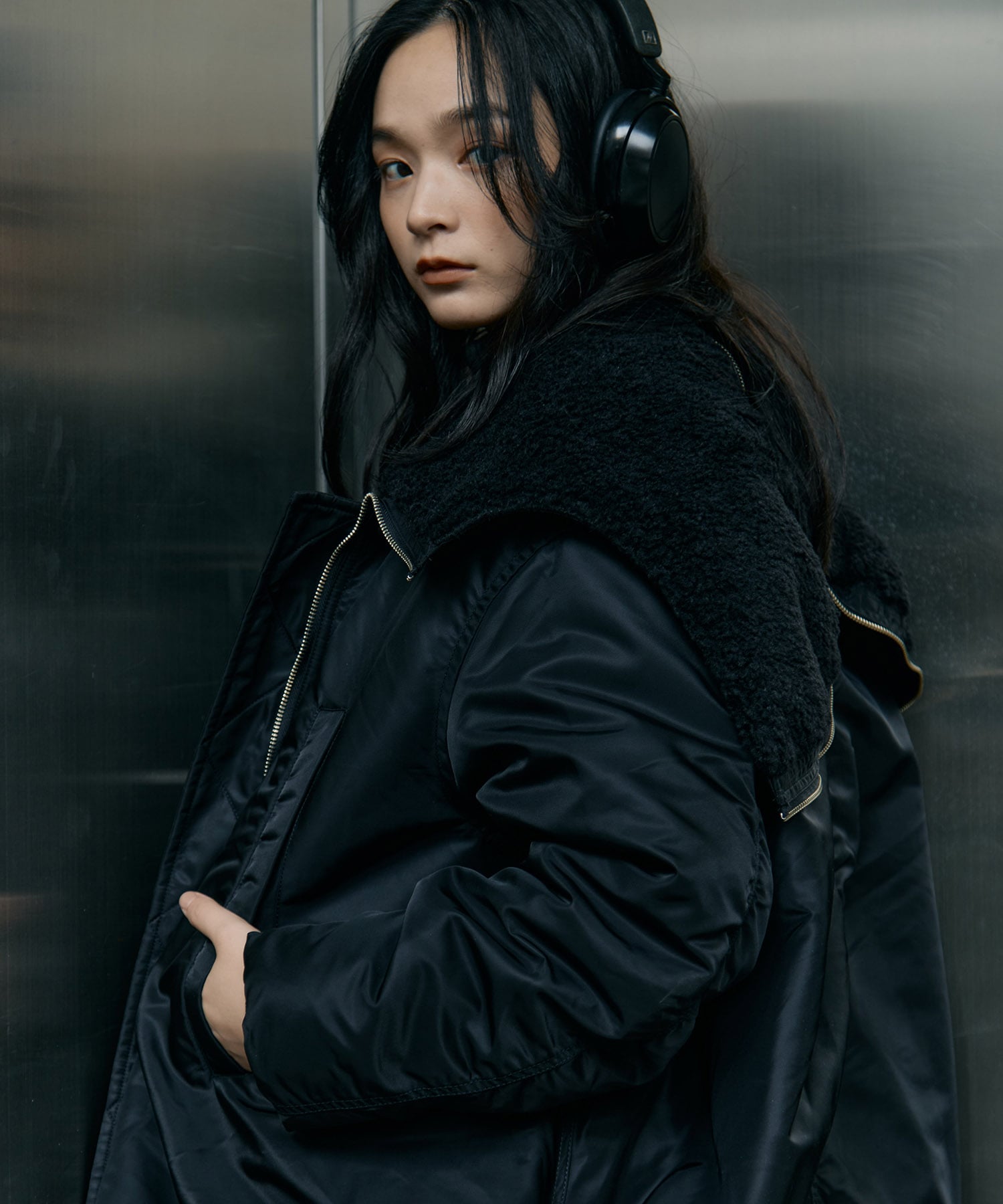 【WEB先行発売】別注BALLOON DESIGN HOODED N3B CLANE