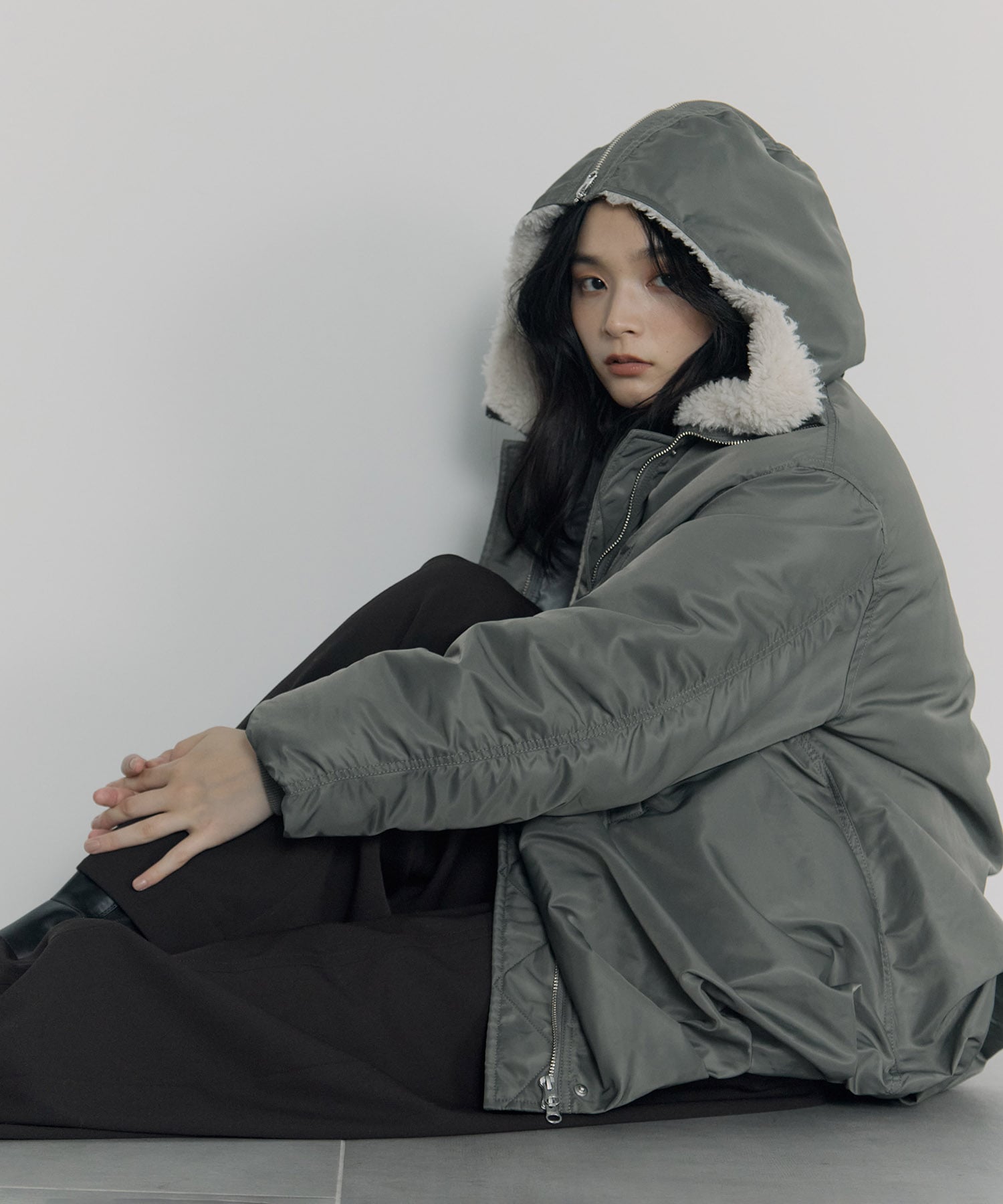 【WEB先行発売】別注BALLOON DESIGN HOODED N3B CLANE