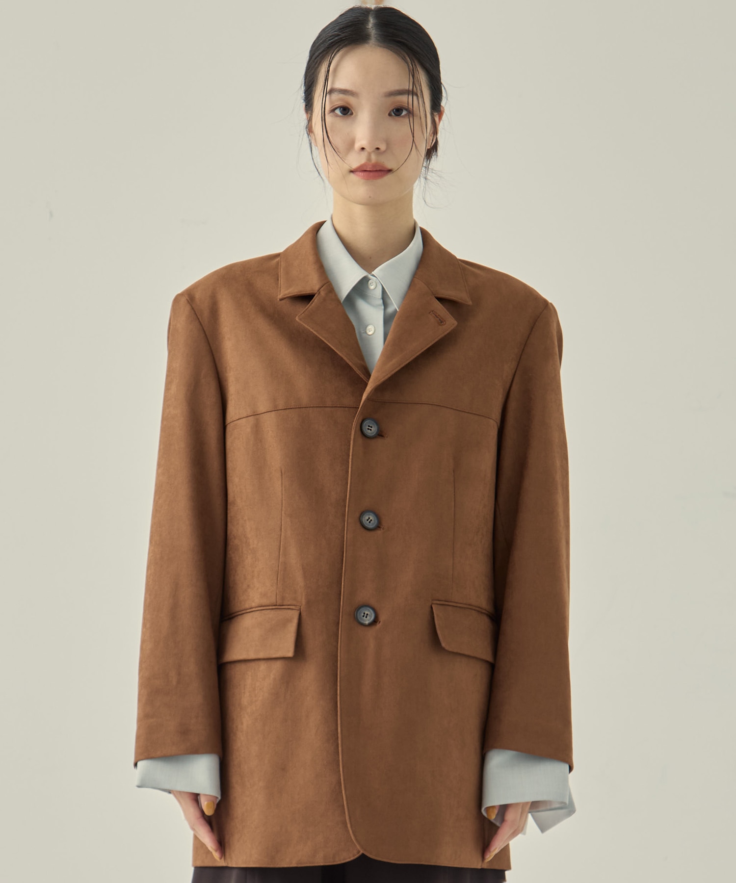 Soft Suede Over Jacket STUDIOUS