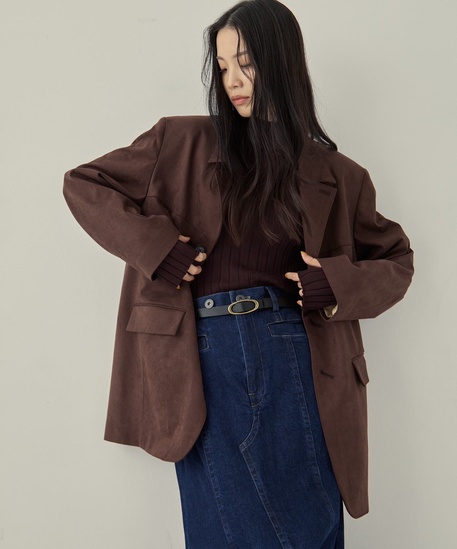 Soft Suede Over Jacket STUDIOUS