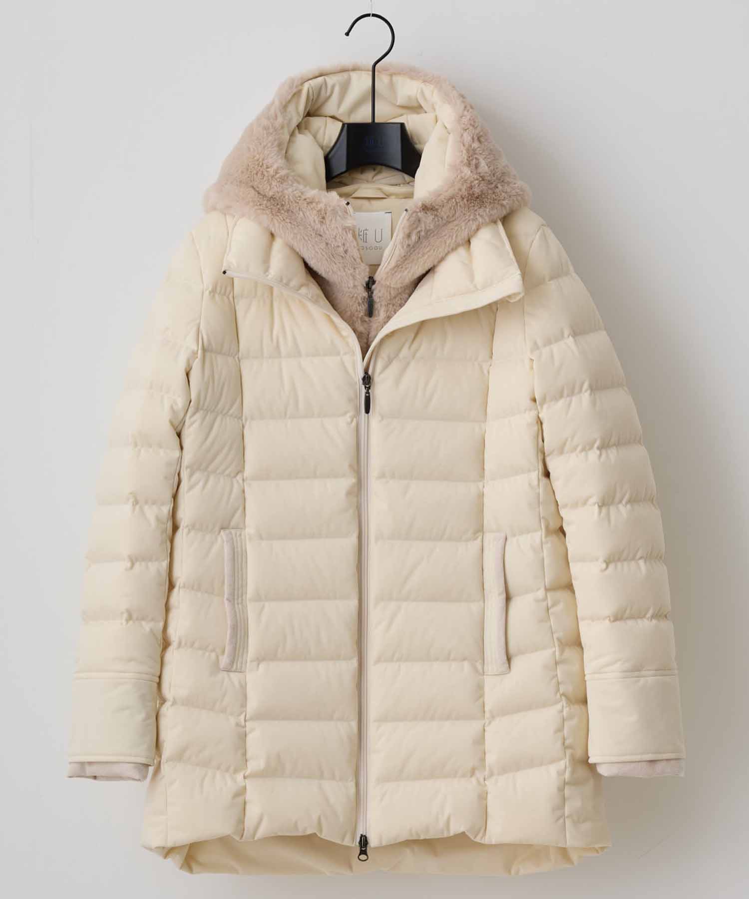 2way Fur Linen Hood Coat YOSOOU