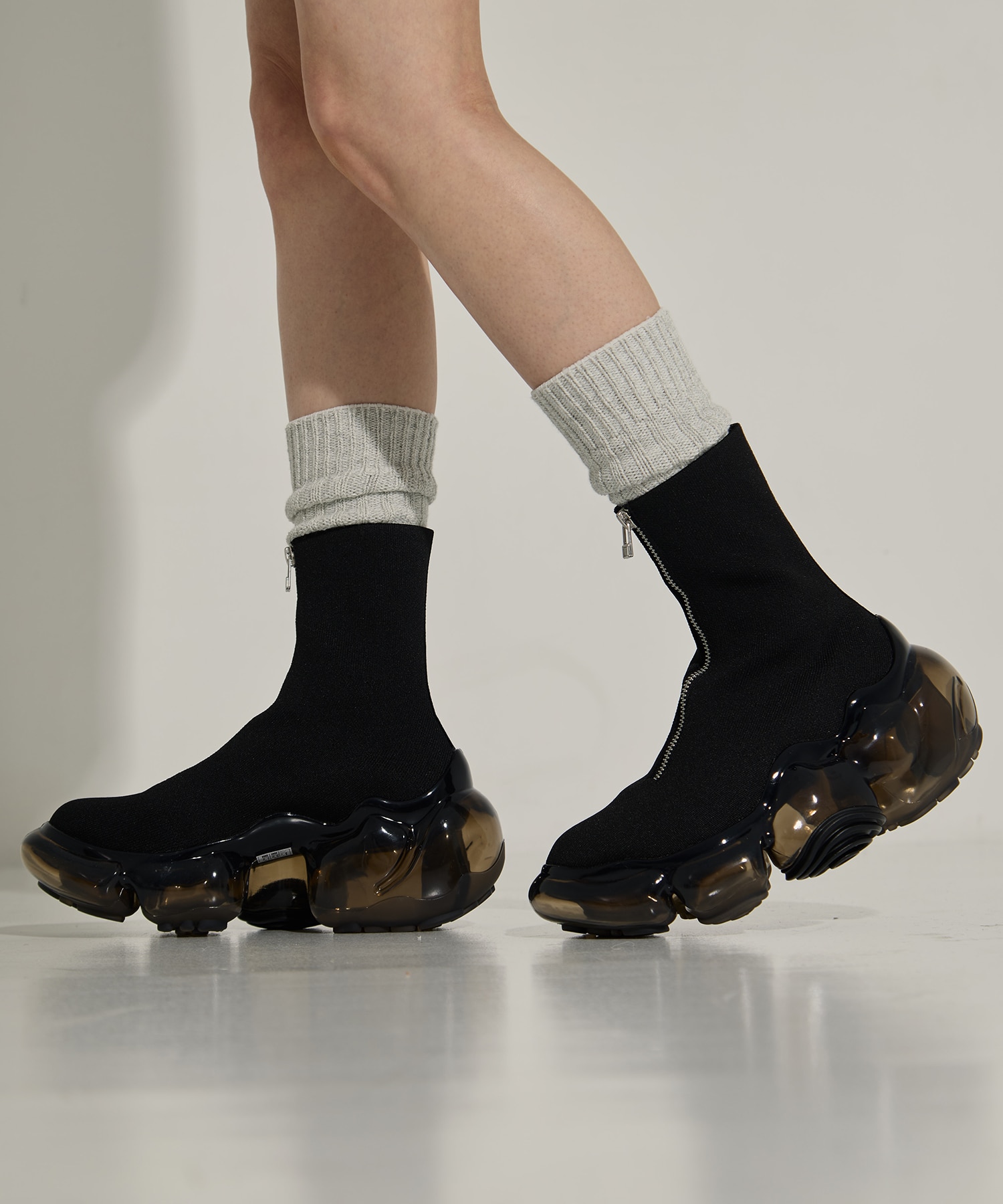 別注 ZIP MOOPIE BOOTS grounds