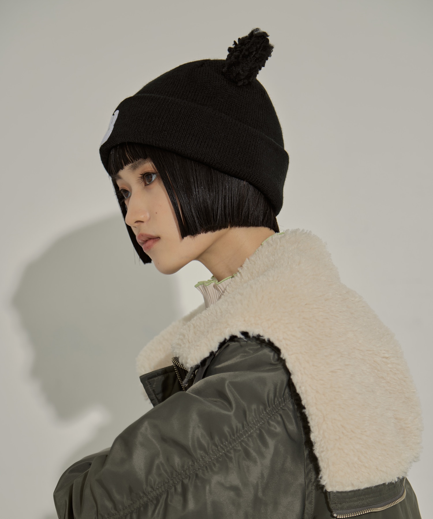 Removable Bear Ear Beanie BASICKS