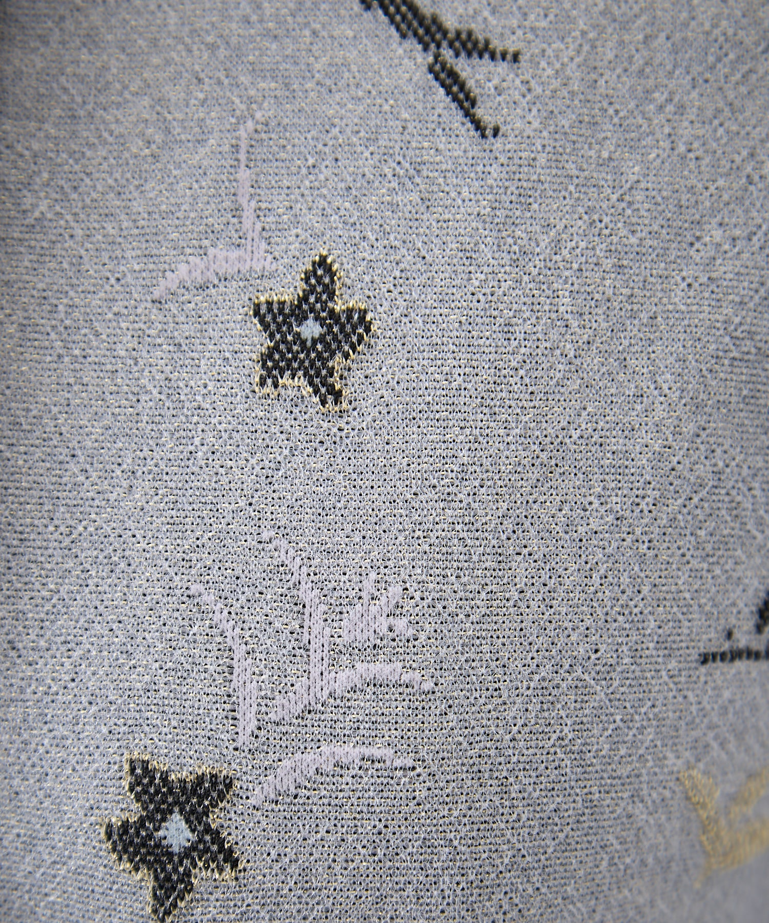 Layered Jacquard Knit Cardigan Mame Kurogouchi