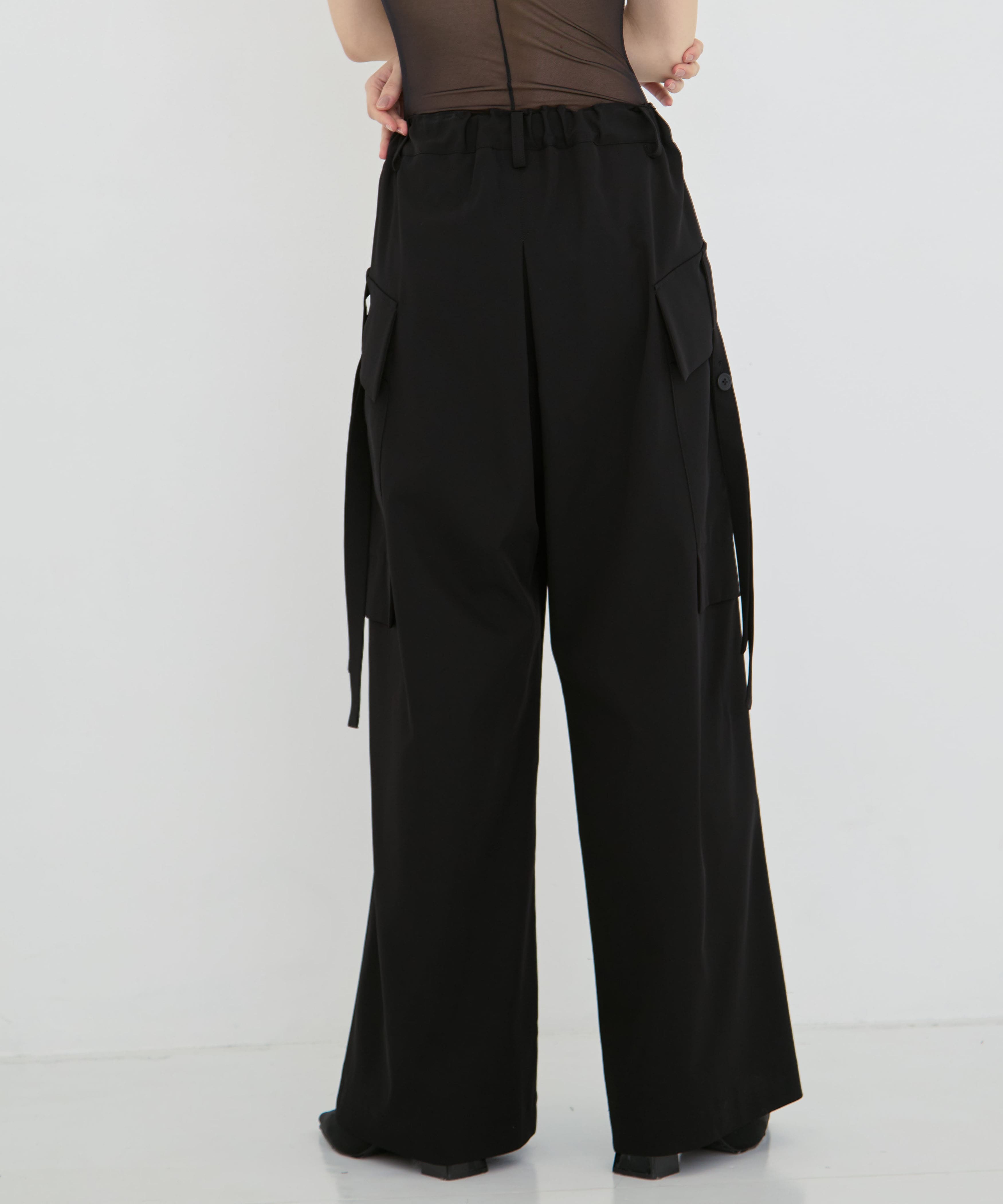別注Wide-Leg Flap Pocket Pants UJOH