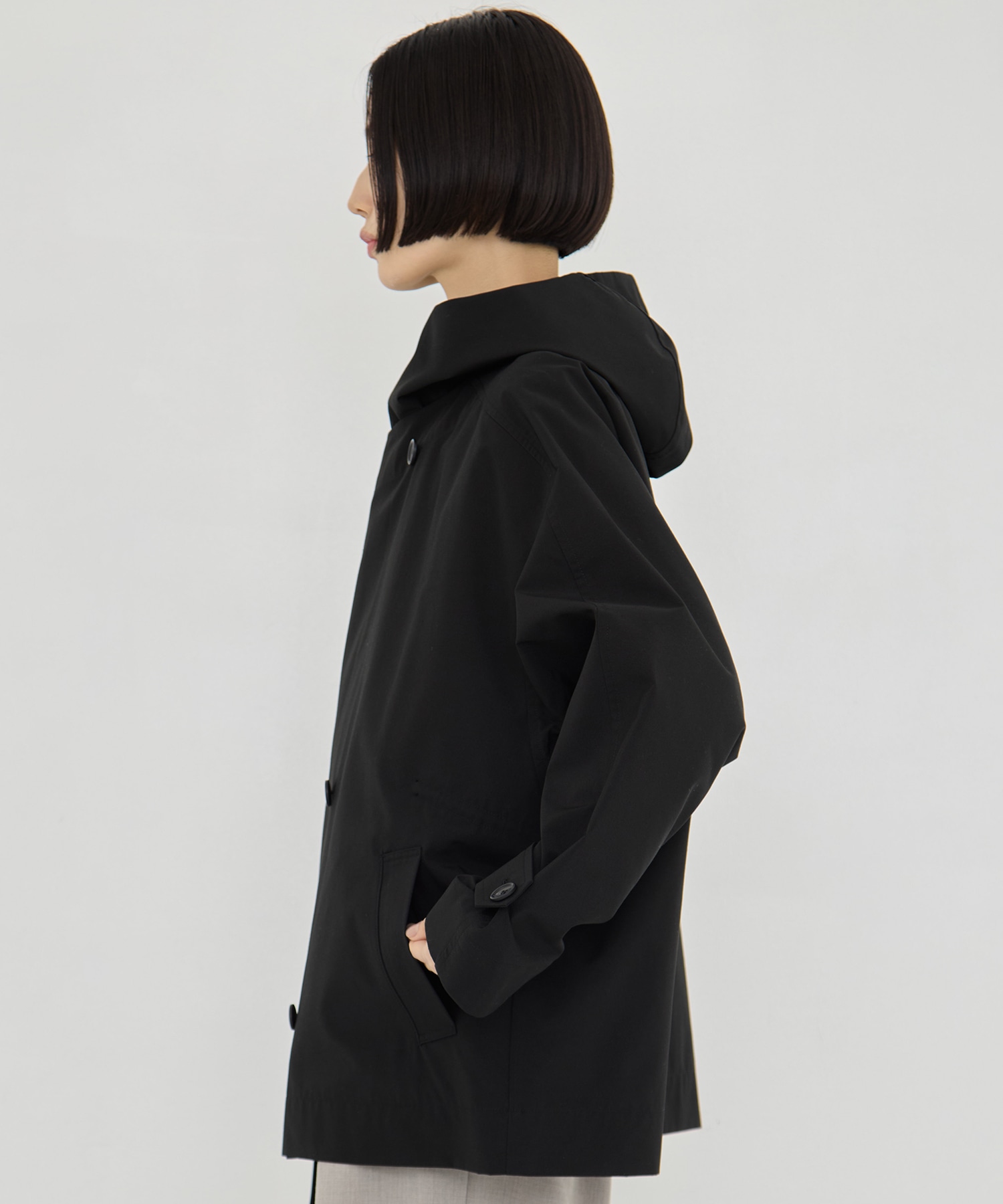 リサイクルナイロンタスランレイヤードブルゾン VACHEMENT