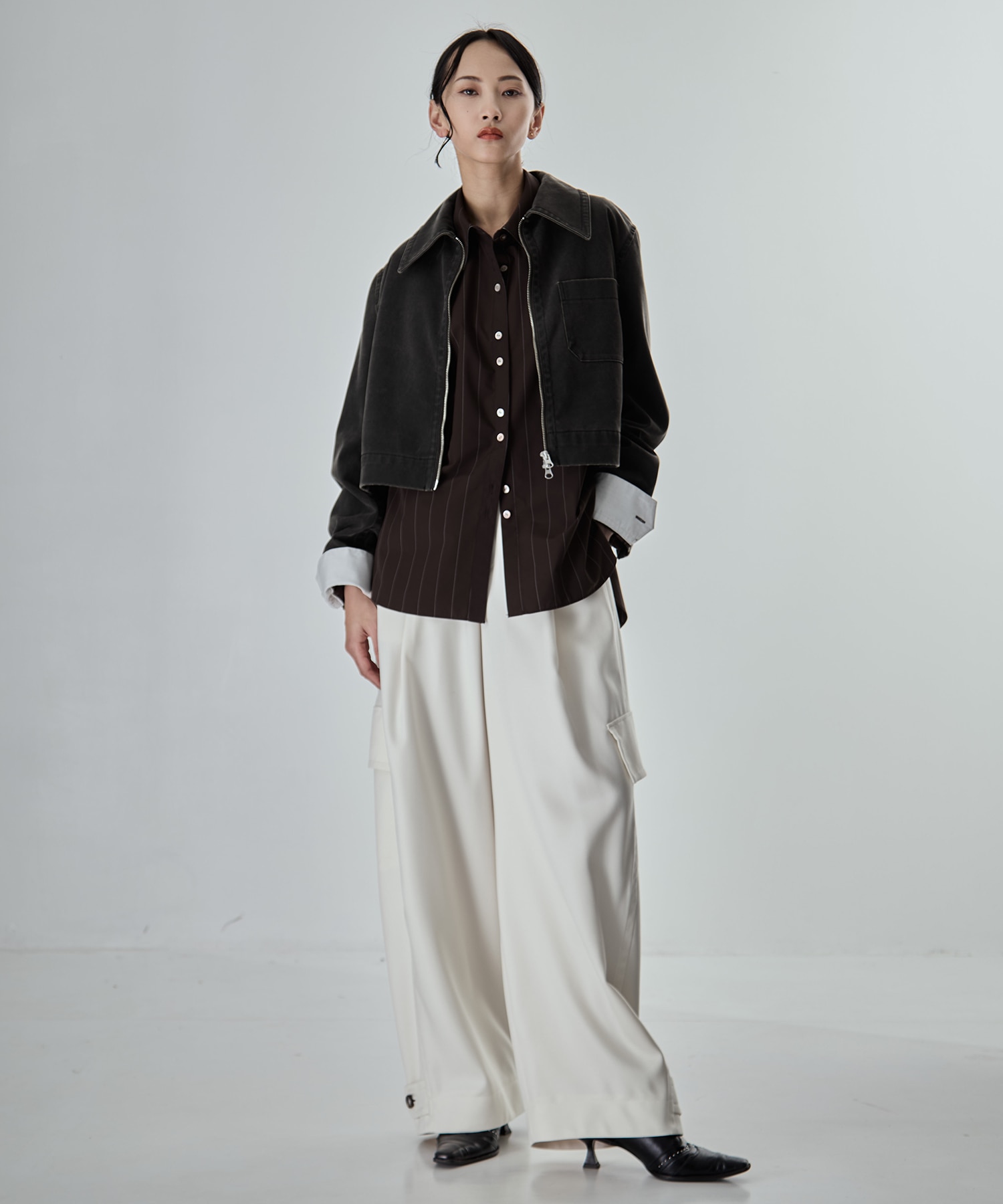 Suede Short Jacket STUDIOUS