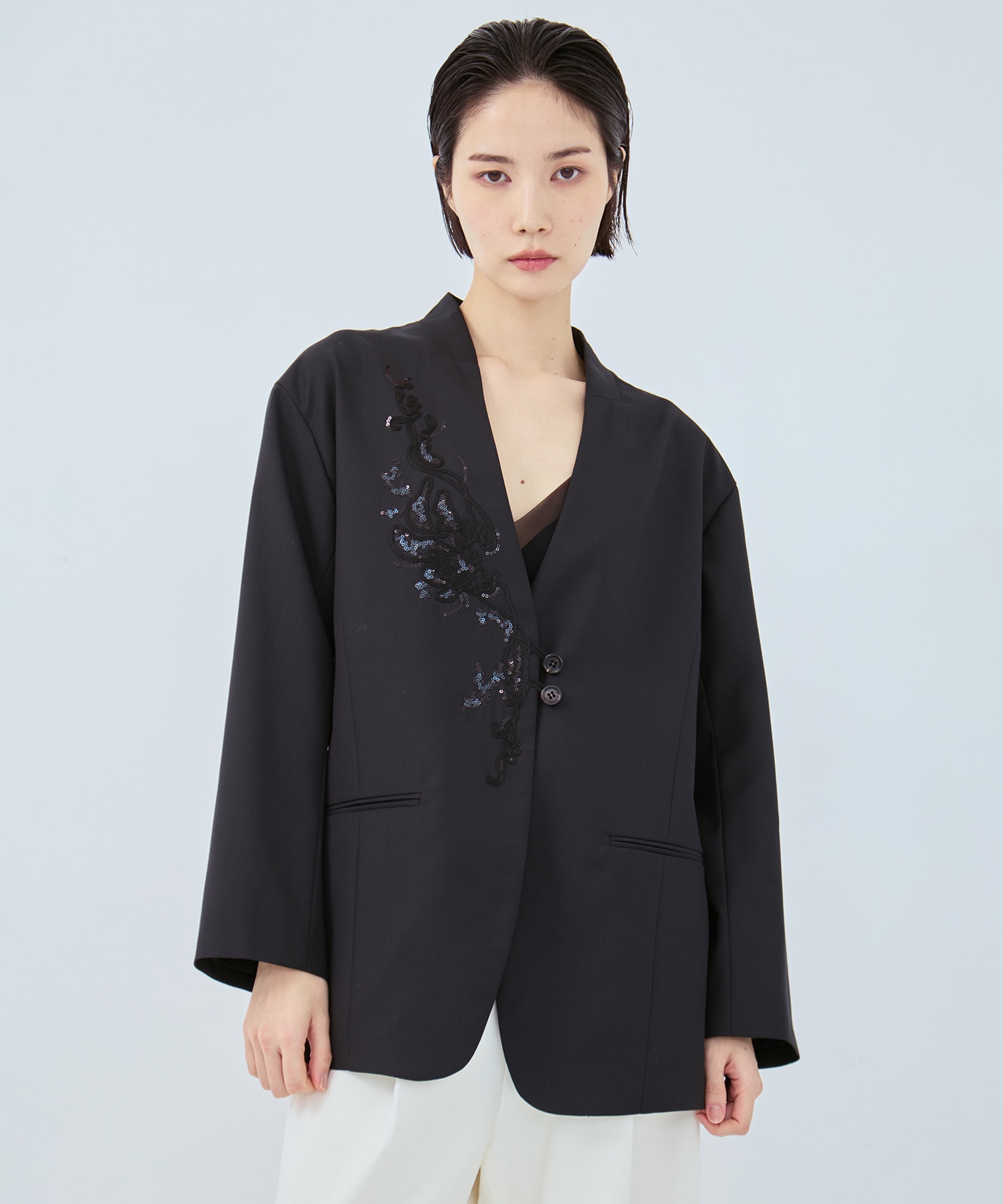 Veil embroidered jacket MURRAL