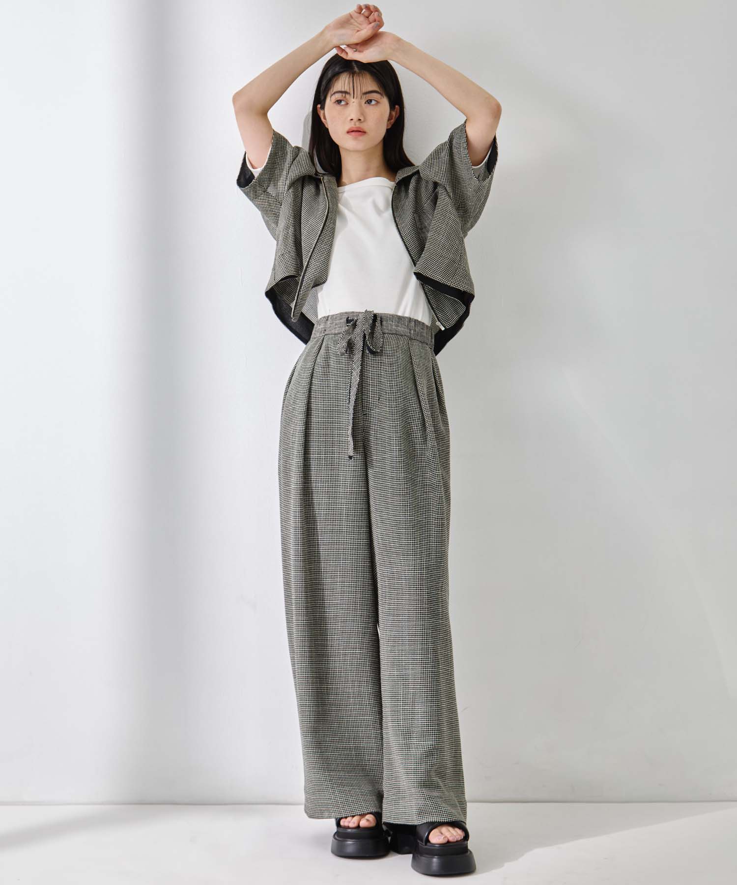 Washable Mesh Blouson 